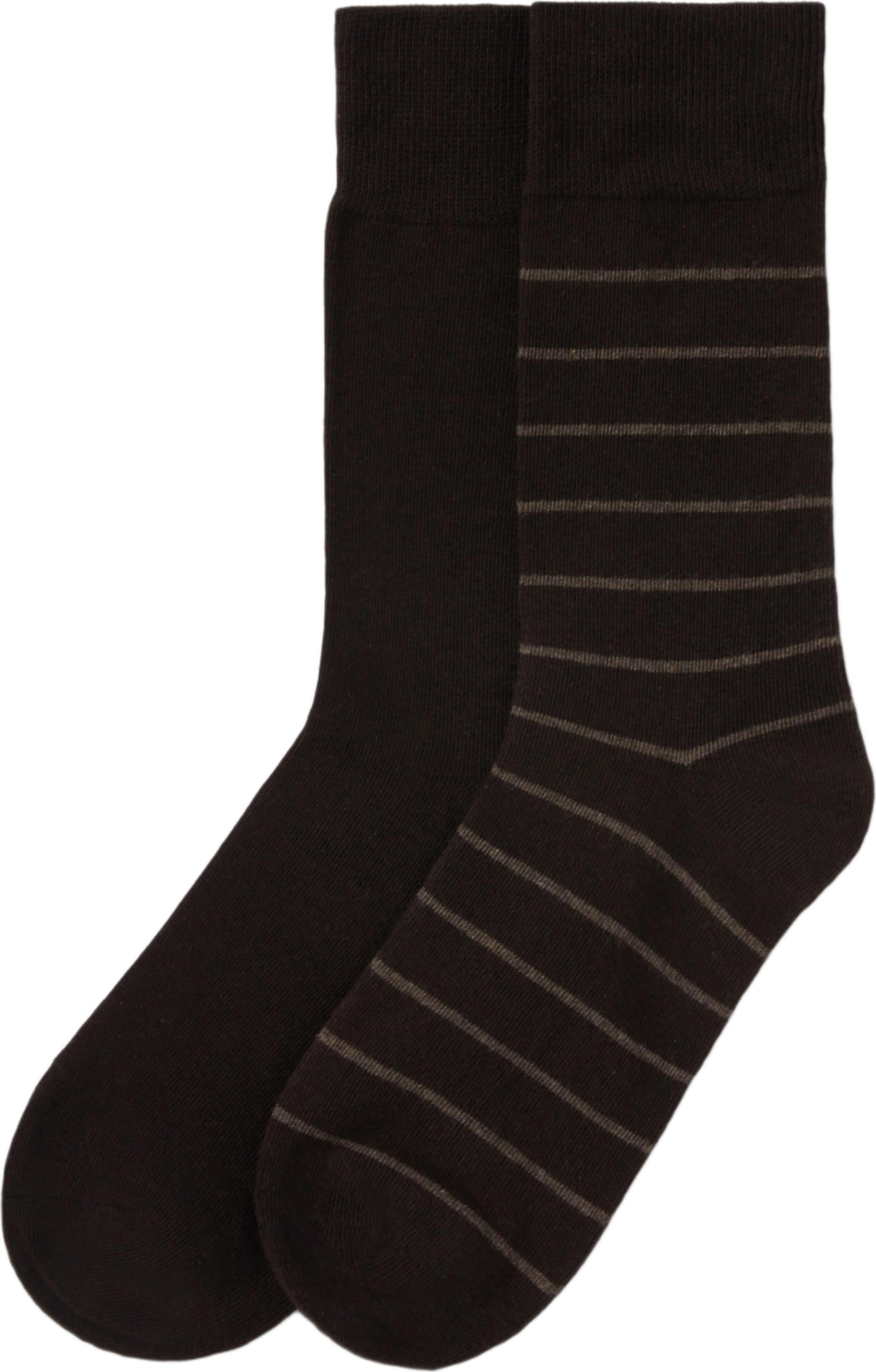Randiga strumpor, 2-pack