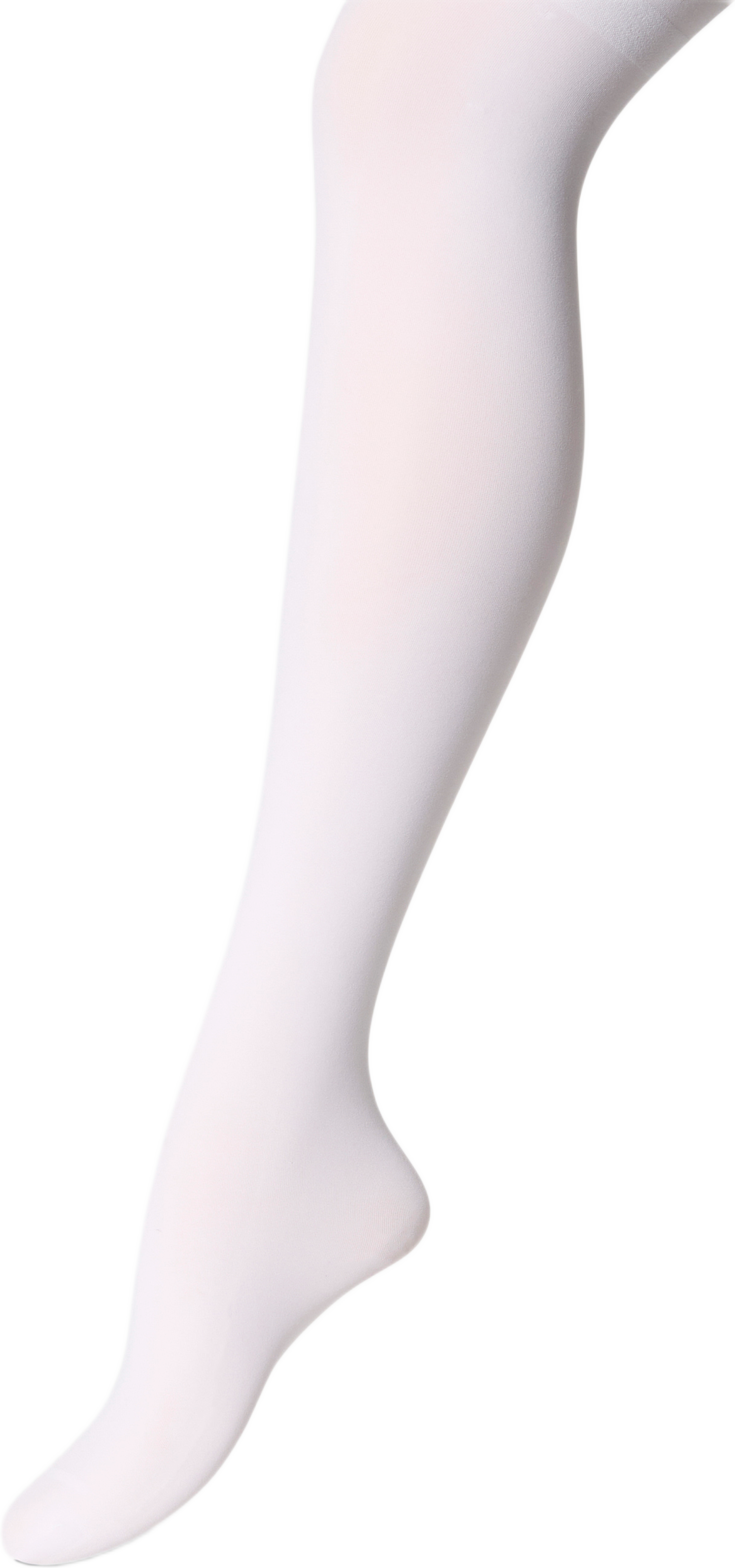 Strumpbyxor i microfiber 50 den, matt, från Å WOMAN, i färgen White. Klicka för att öppna bilden i stort format