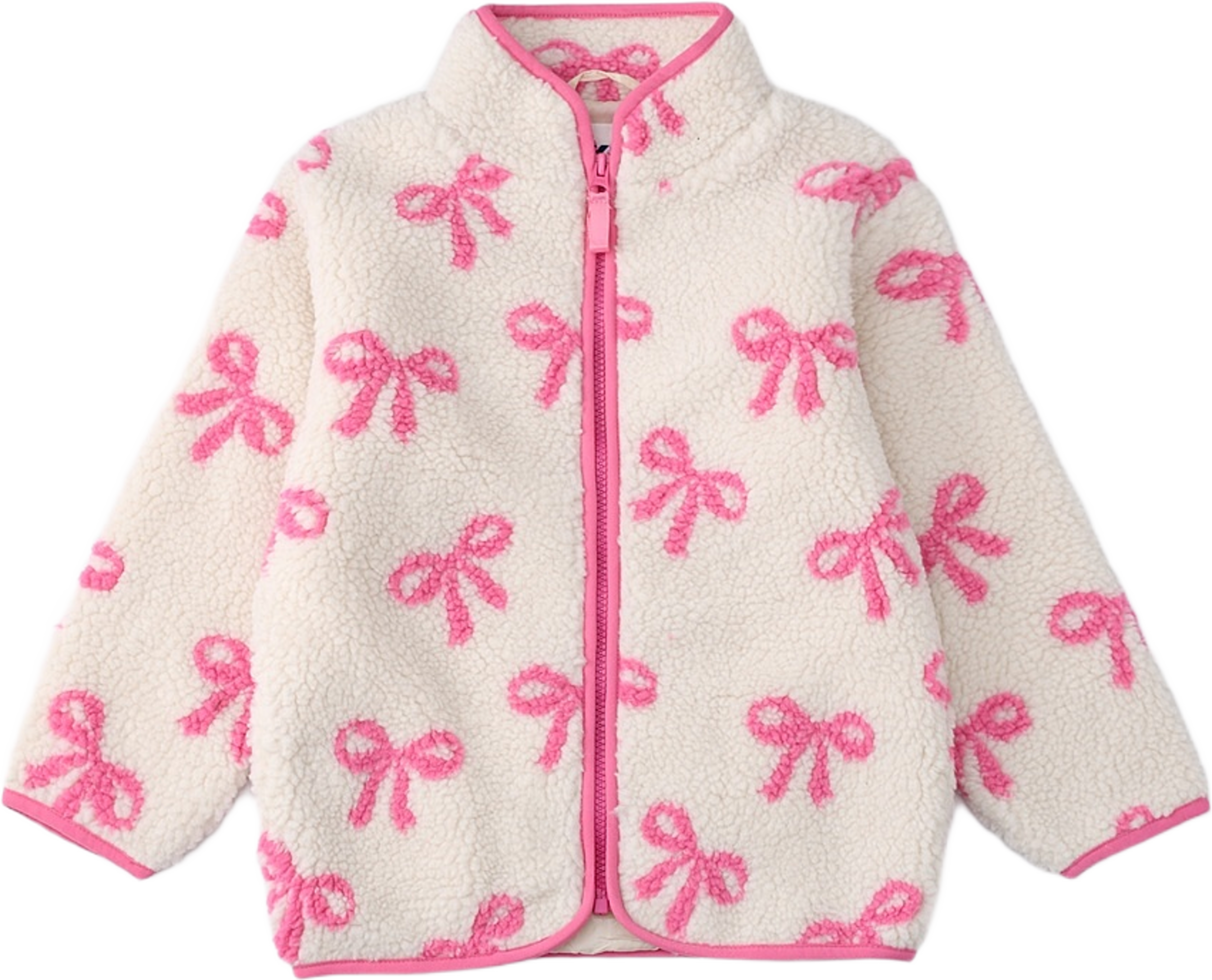 Fleecejacka CLAY, från RIKIKI, i färgen Pink. Klicka för att öppna bilden i stort format