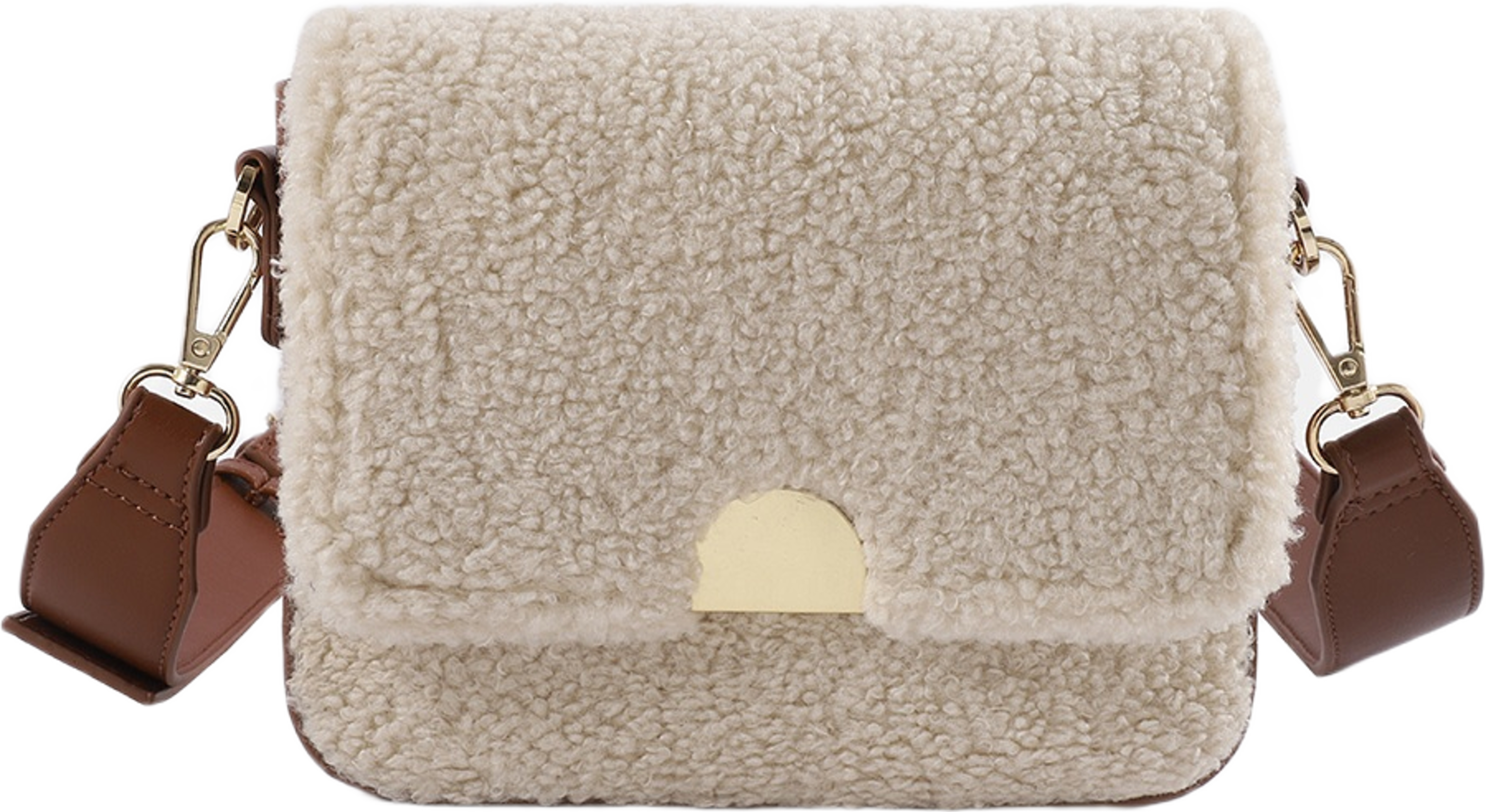 Crossbody JUNO, från Carin Wester, i färgen Beige Cognac. Klicka för att öppna bilden i stort format