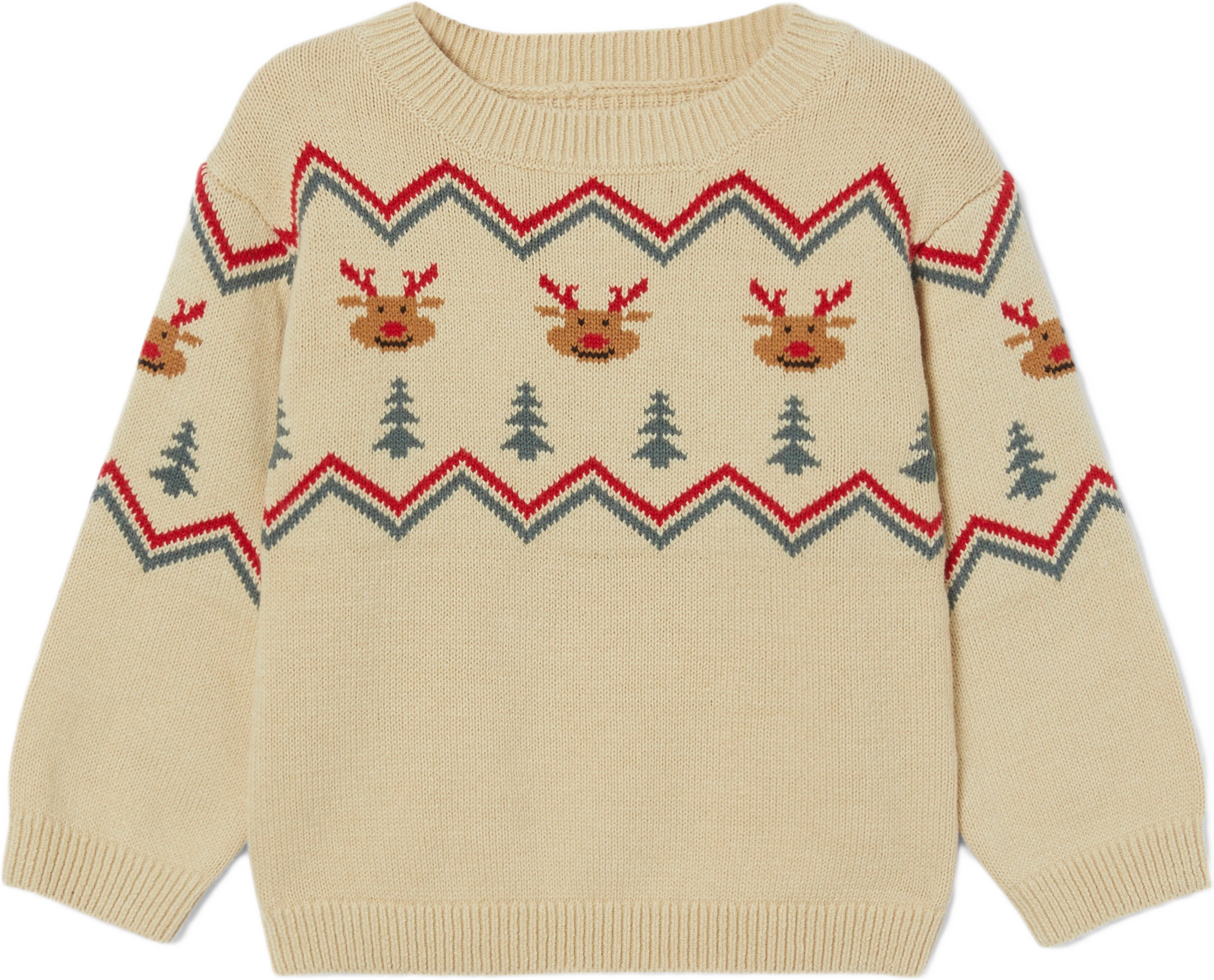 Jultröja KARL, från RIKIKI, i färgen Jacquard Multi. Klicka för att öppna bilden i stort format