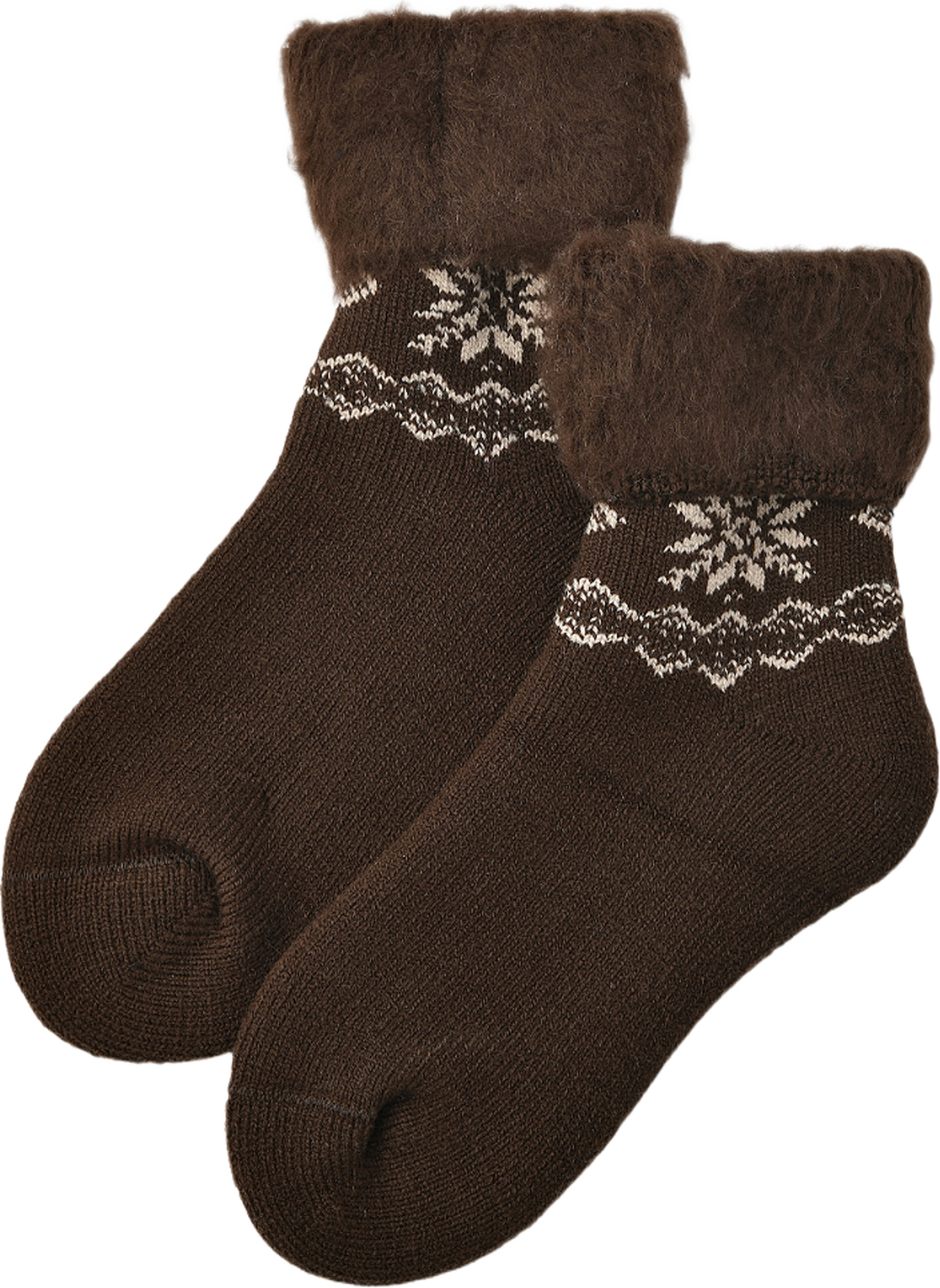 Myssockor med borstad insida, från Å WOMAN, i färgen Dark Brown. Klicka för att öppna bilden i stort format