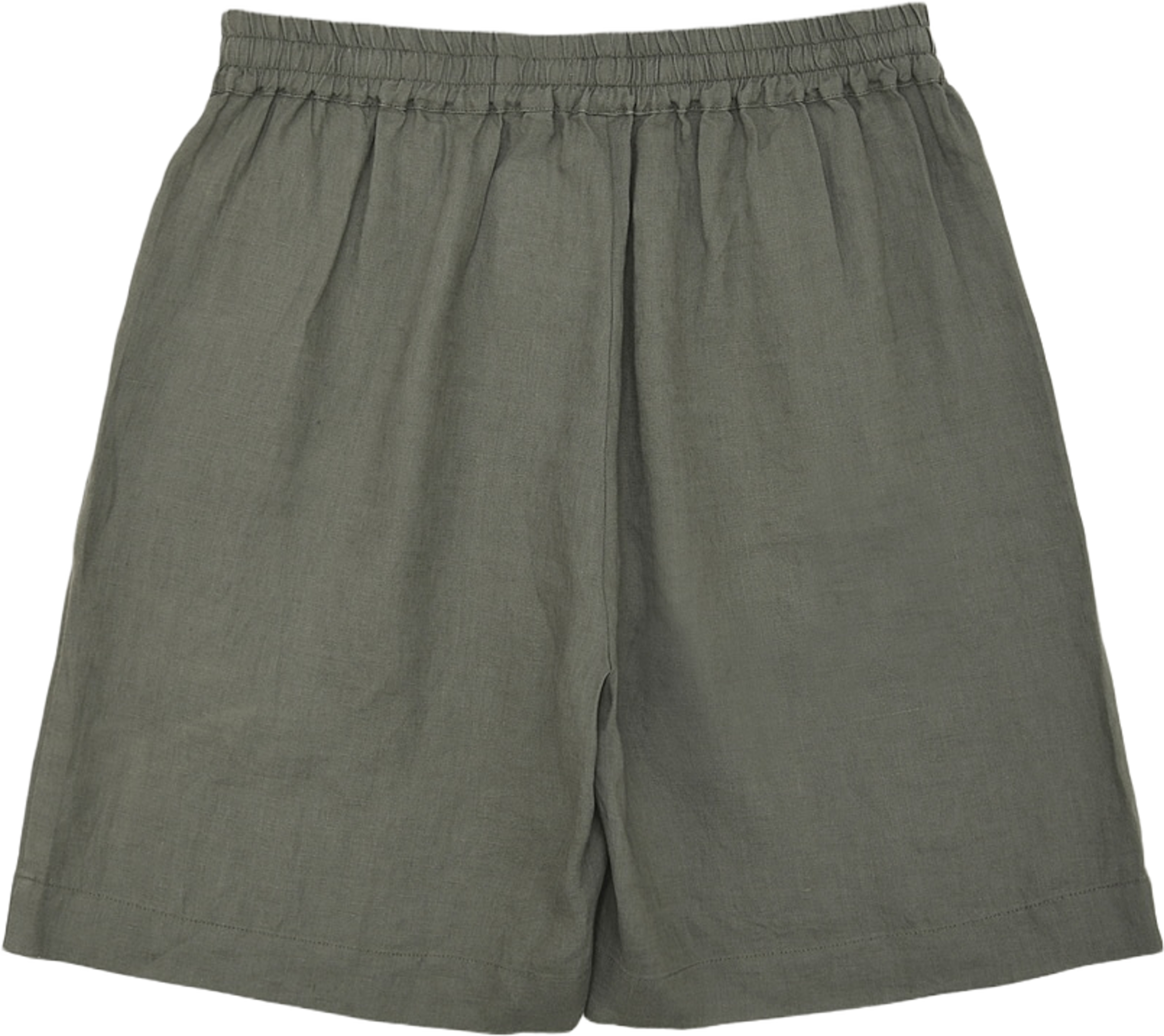 Linneshorts DANTE, från NORVIE, i färgen Green. Klicka för att öppna bilden i stort format