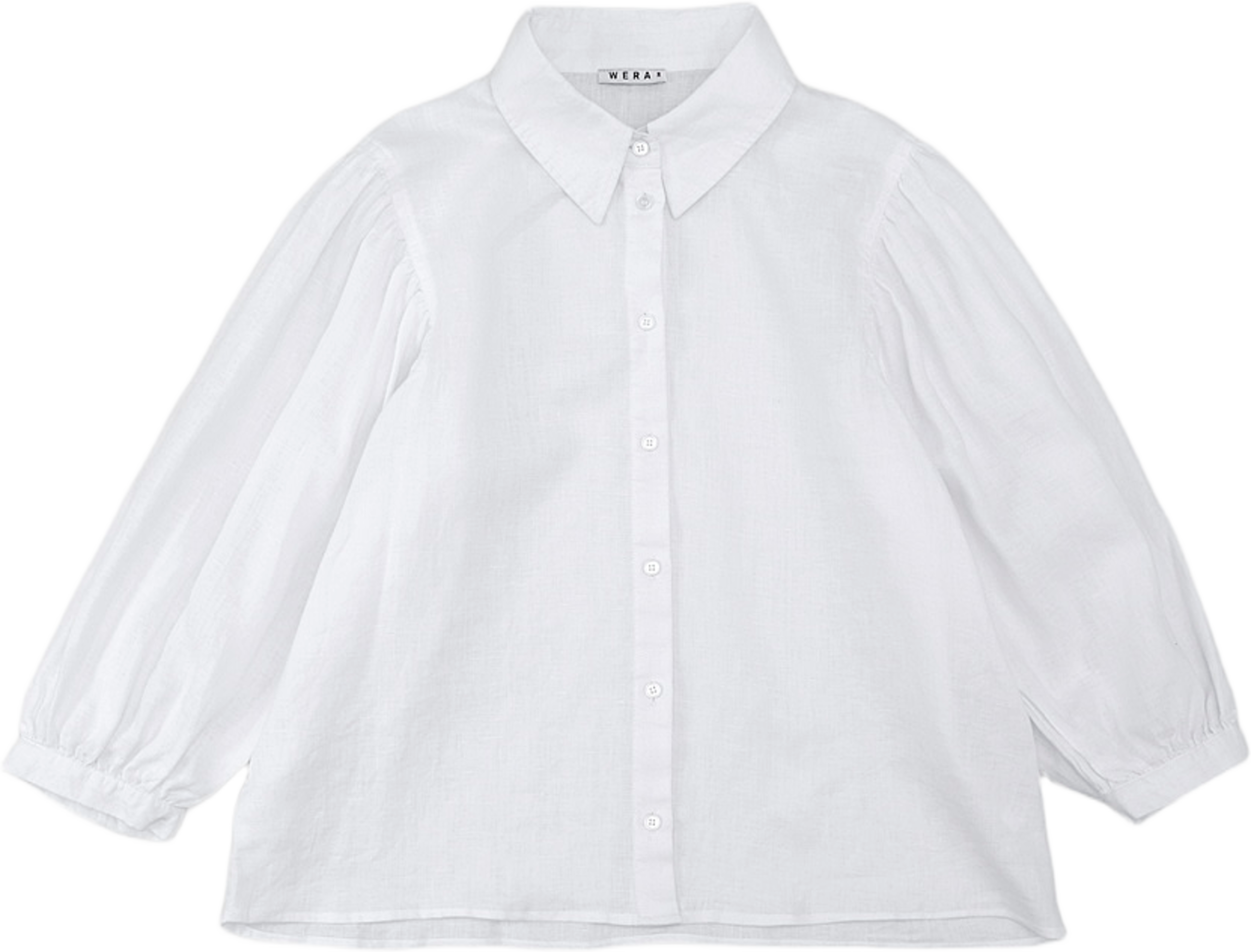 Linneblus TULIP, från Wera, i färgen White. Klicka för att öppna bilden i stort format