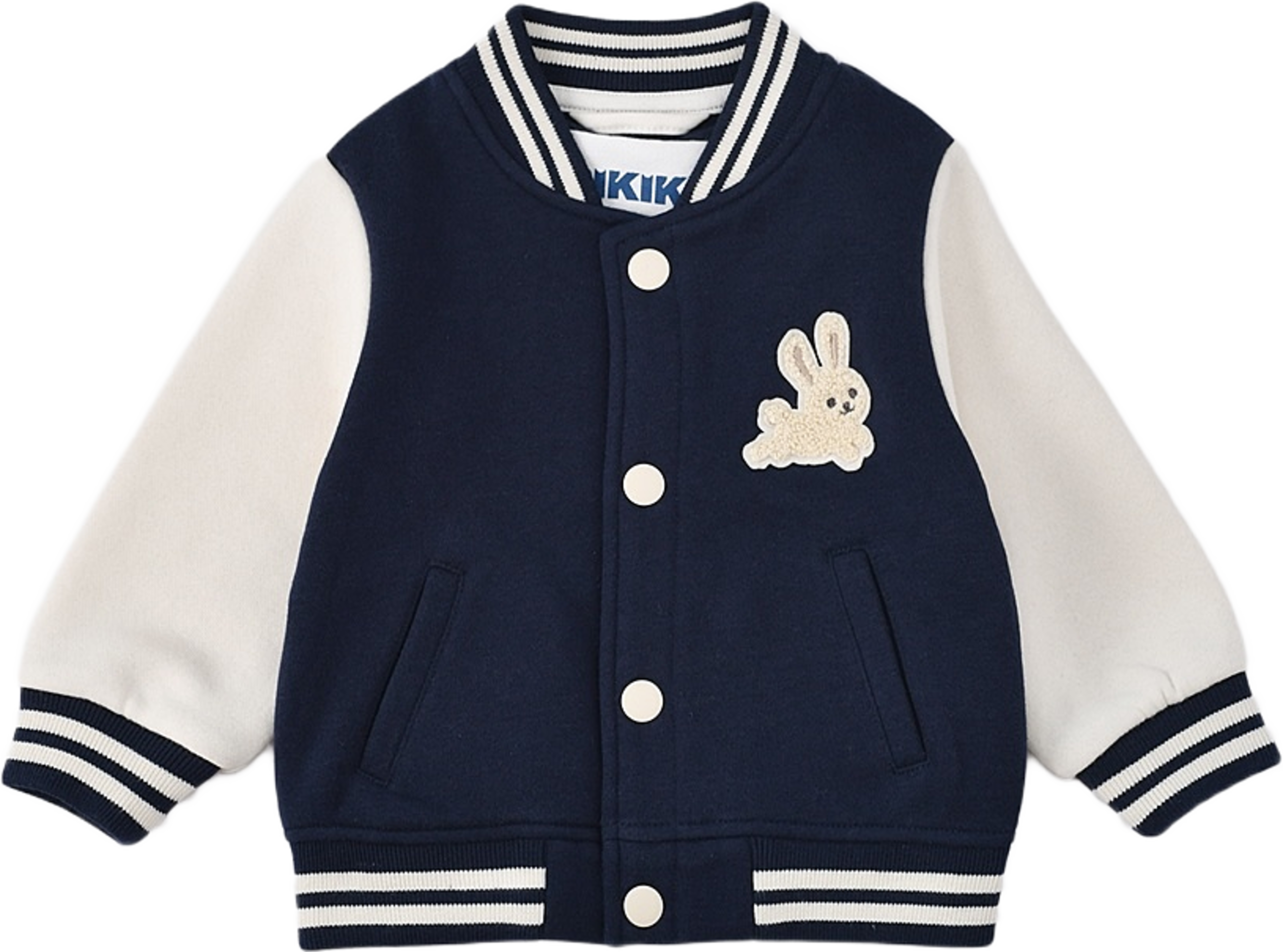 Baseballjacka för baby BASEBALL, från RIKIKI, i färgen Navy 2. Klicka för att öppna bilden i stort format