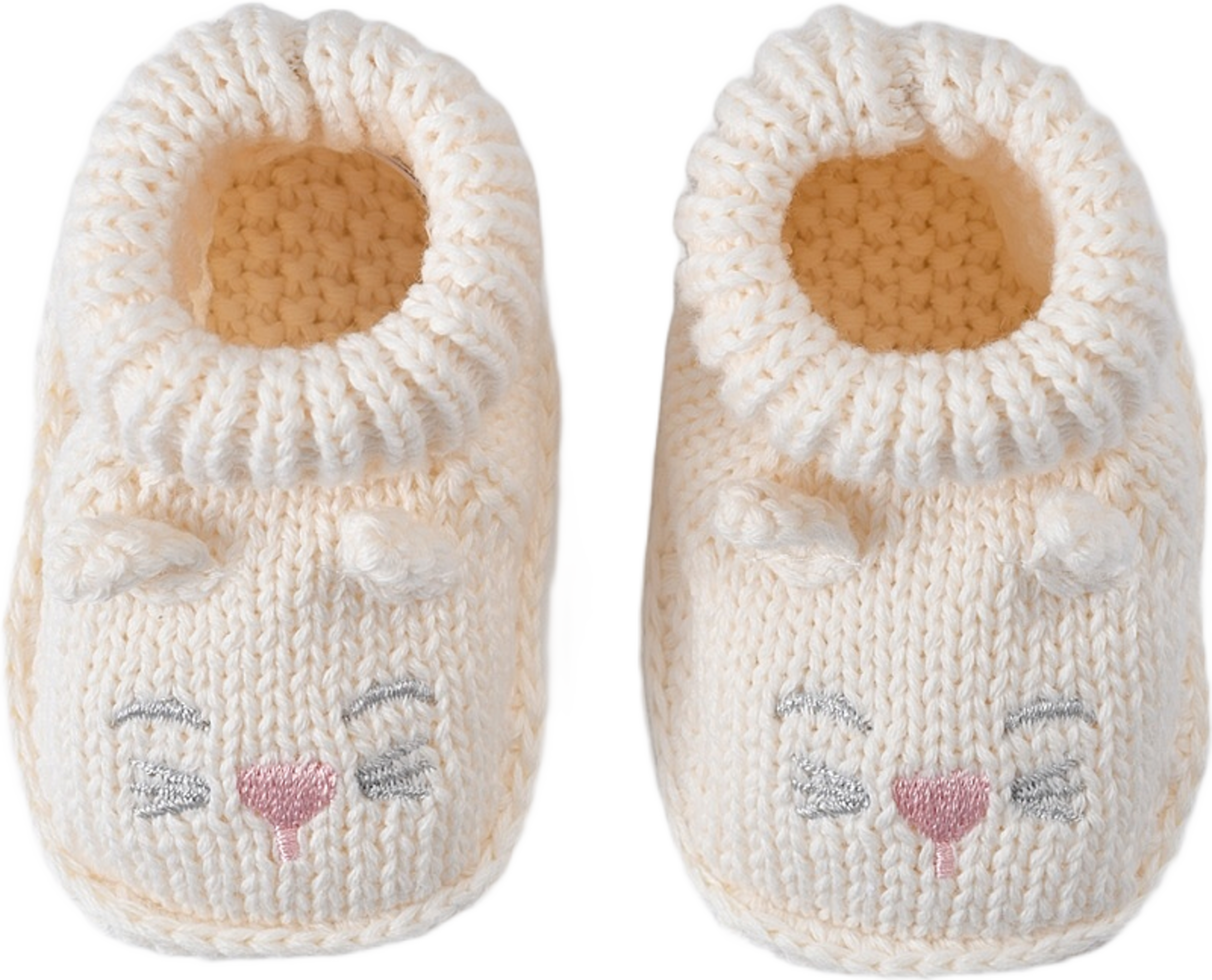 Stickade tossor SWAN, från RIKIKI, i färgen Bunny Darling. Klicka för att öppna bilden i stort format