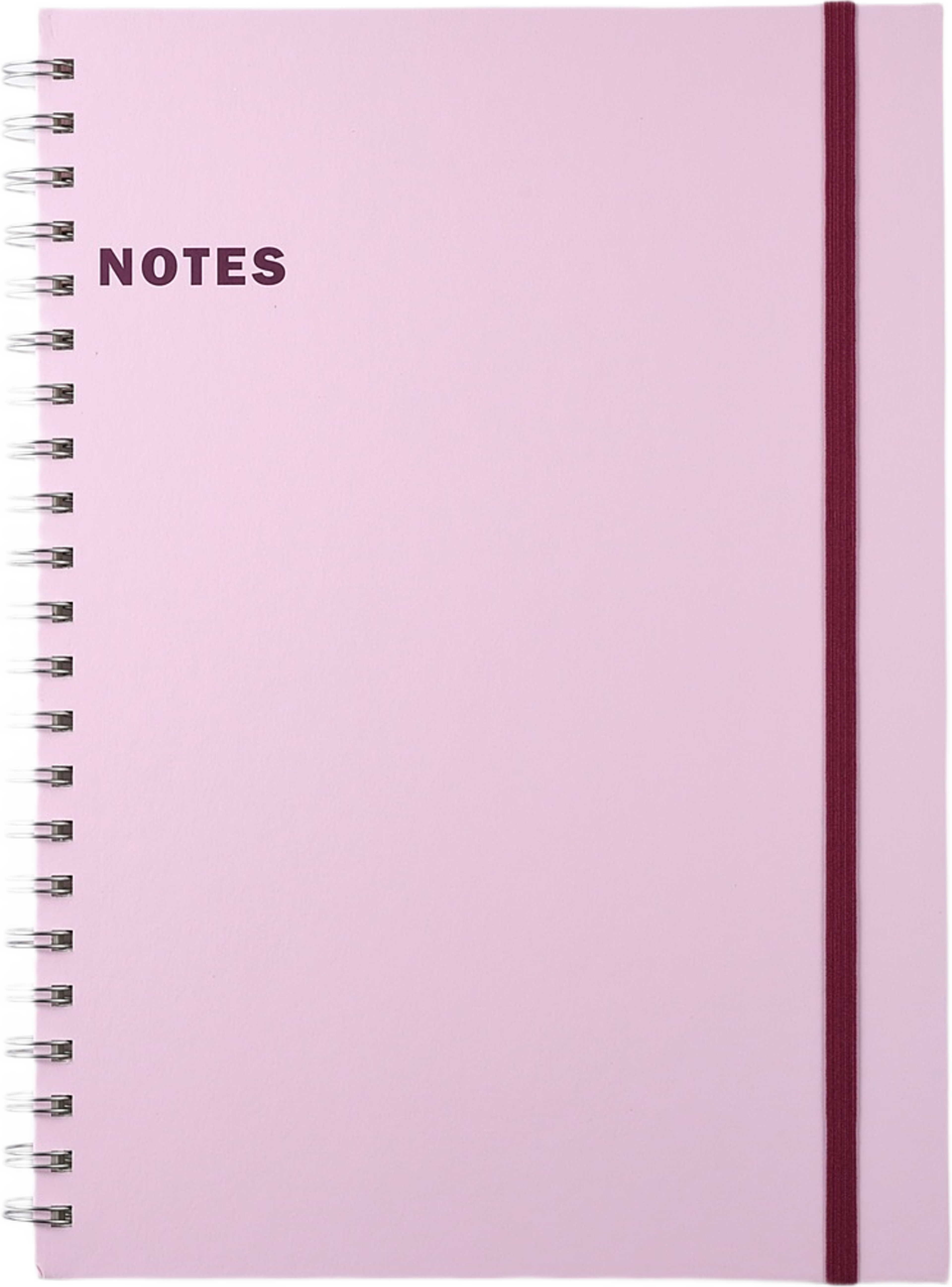 Linjerad anteckningsbok KIT A4, från Åhléns Home, i färgen Pink. Klicka för att öppna bilden i stort format