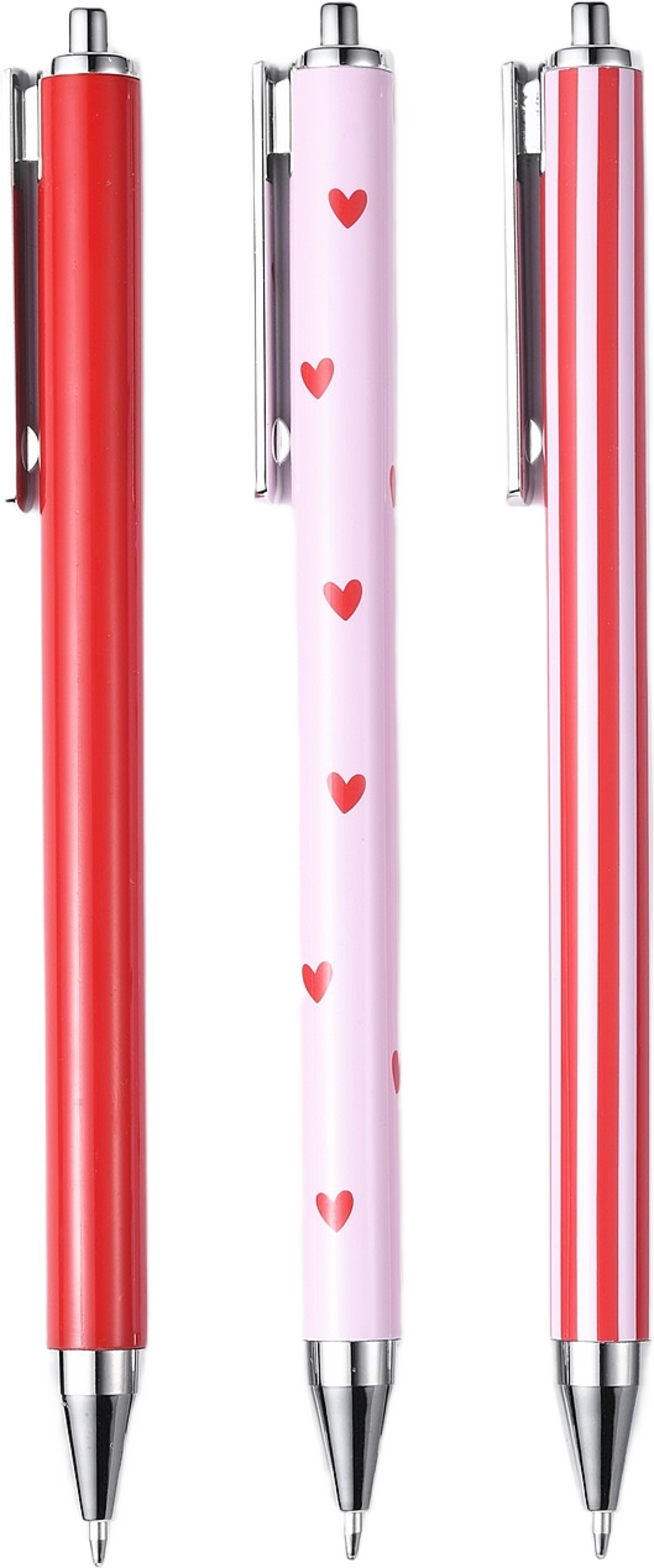 Kulspetspenna VALENTINE, 3-pack, från Åhléns Home, i färgen Pink. Klicka för att öppna bilden i stort format