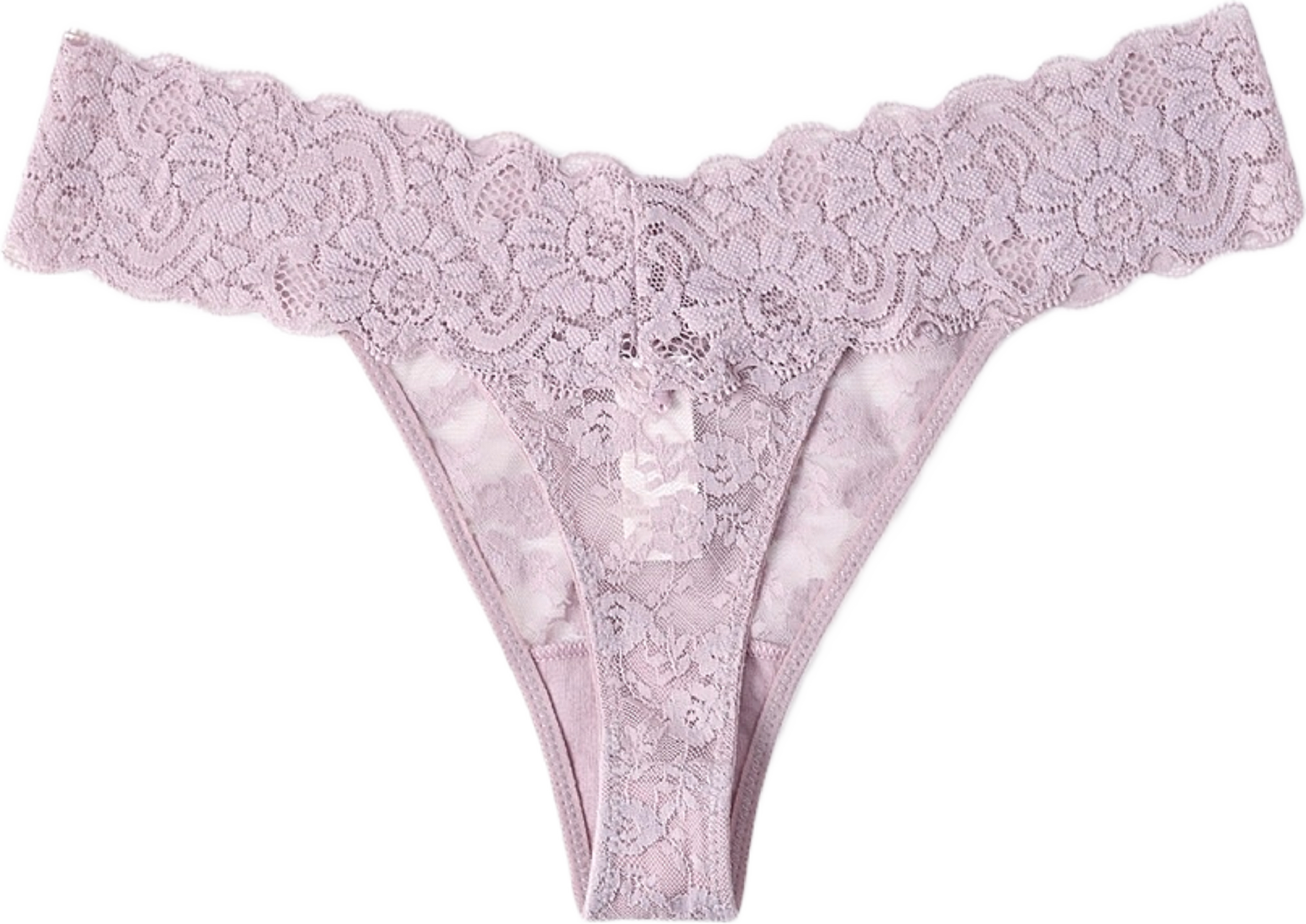 Stringtrosa med spets AMBER, från Å WOMAN, i färgen Pink. Klicka för att öppna bilden i stort format