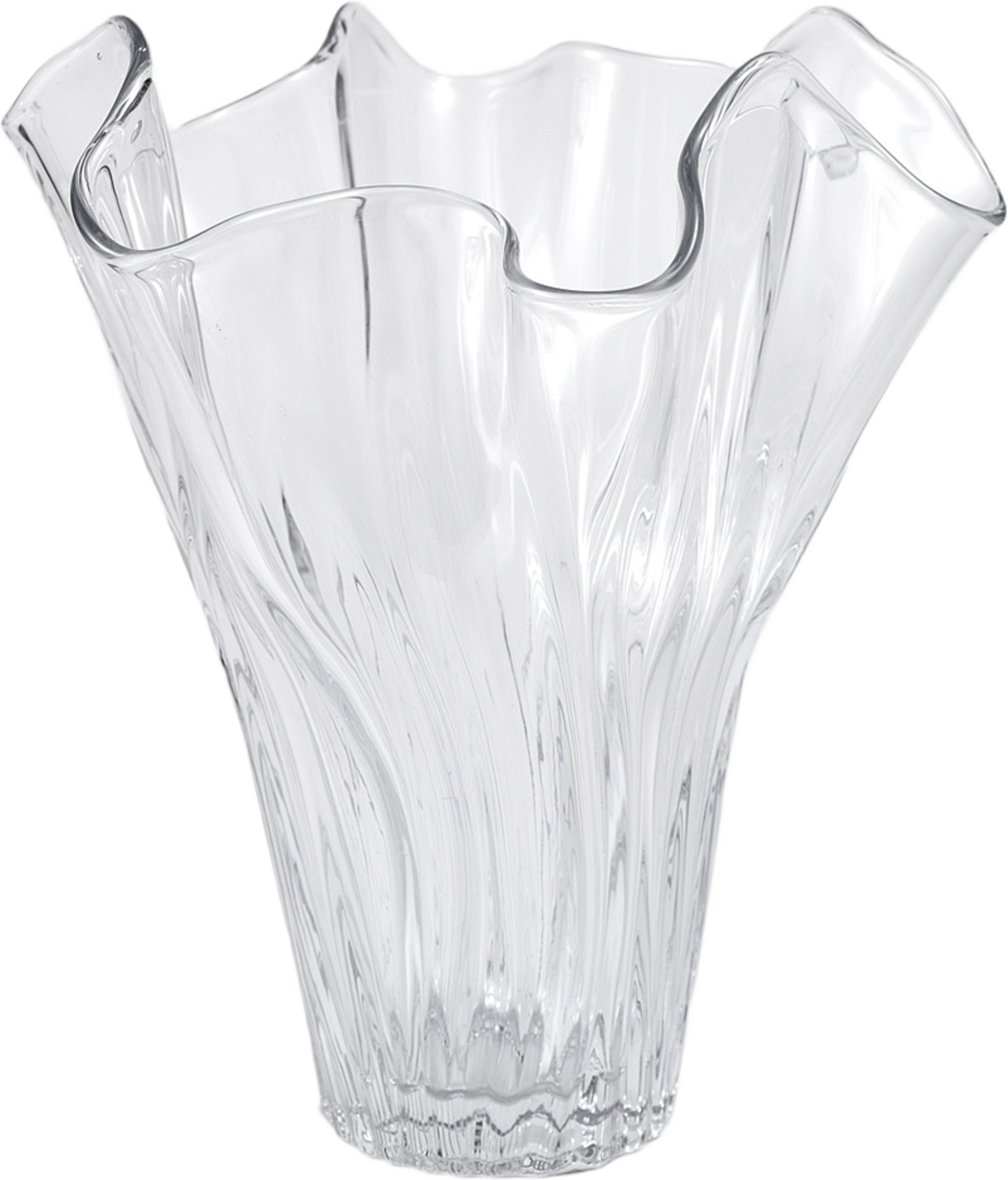 Tulpanvas FLOWY 21,5 cm, från Åhléns Home, i färgen Clear. Klicka för att öppna bilden i stort format