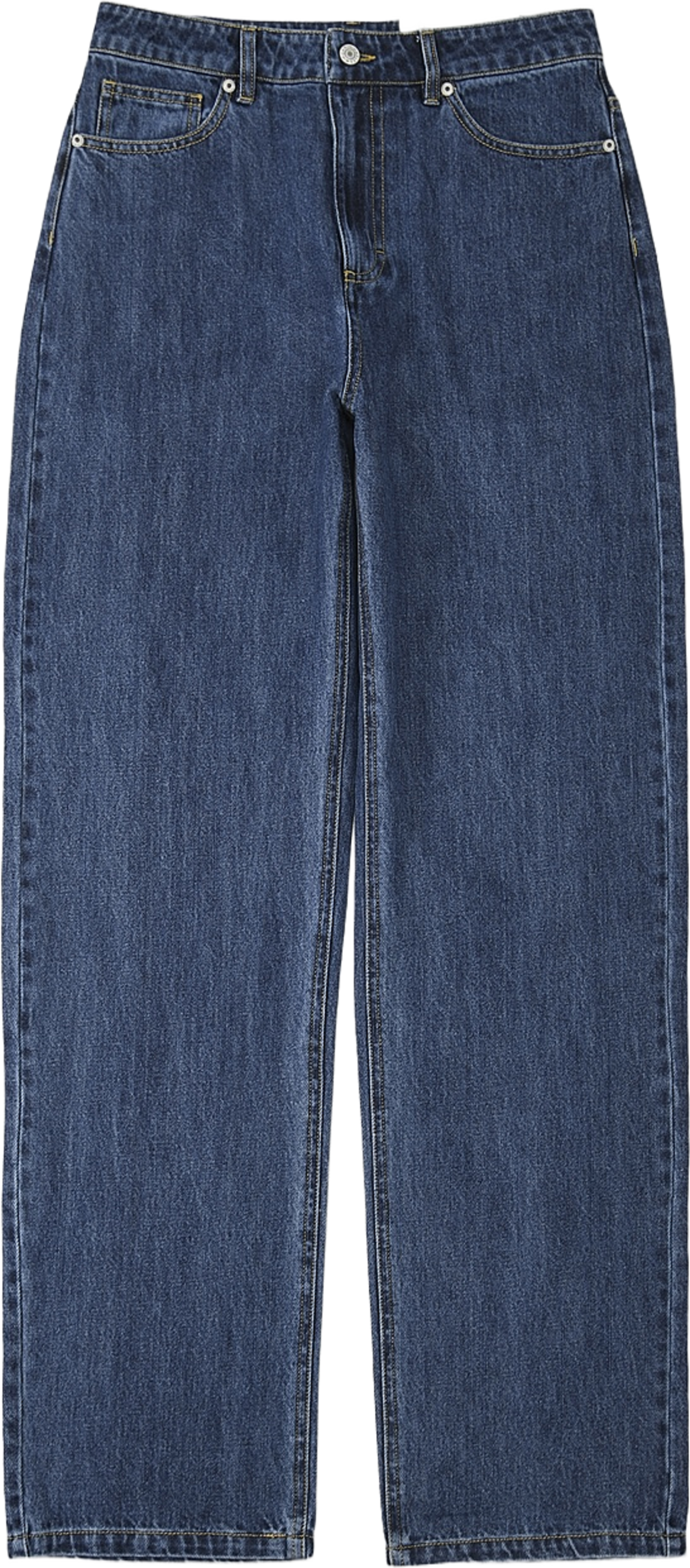 Raka jeans YASEMINE, från Carin Wester, i färgen Mid Blue. Klicka för att öppna bilden i stort format