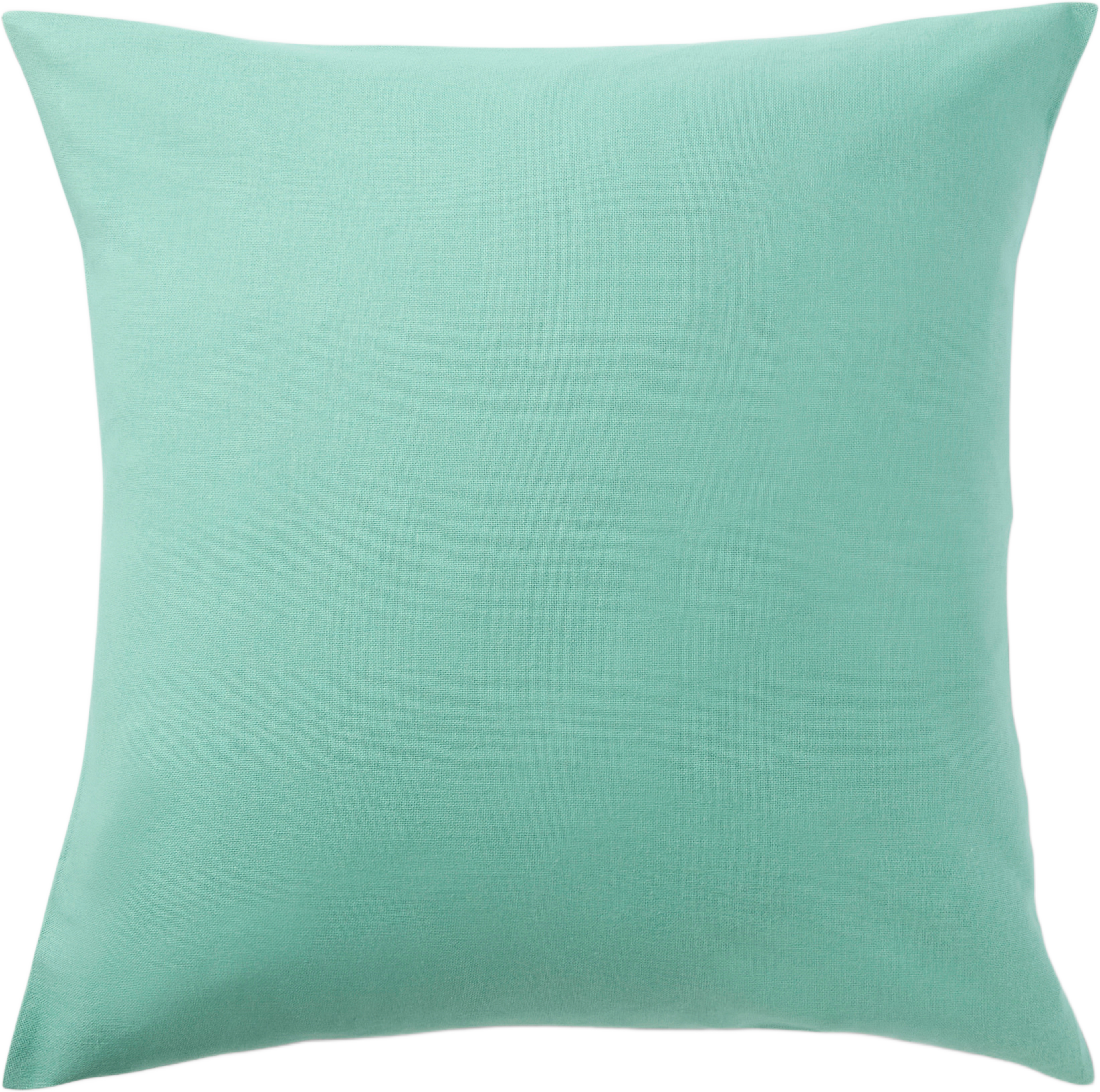 Enfärgat kuddfodral MIKA 48x48 cm, från Åhléns Home, i färgen Wasabi Green. Klicka för att öppna bilden i stort format