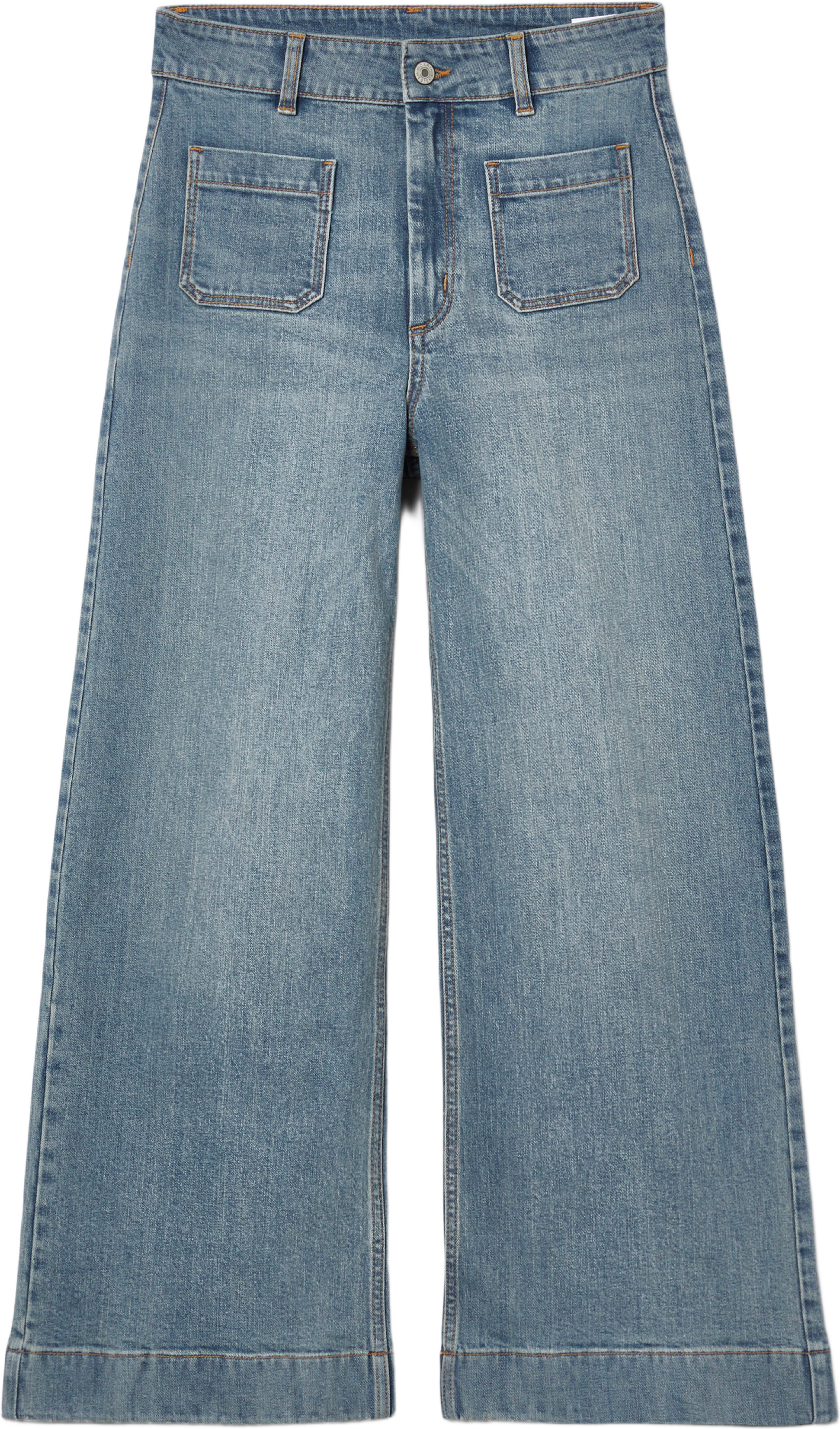 Slimfit-jeans med hög midja INE, från Carin Wester, i färgen Vintage Blå. Klicka för att öppna bilden i stort format