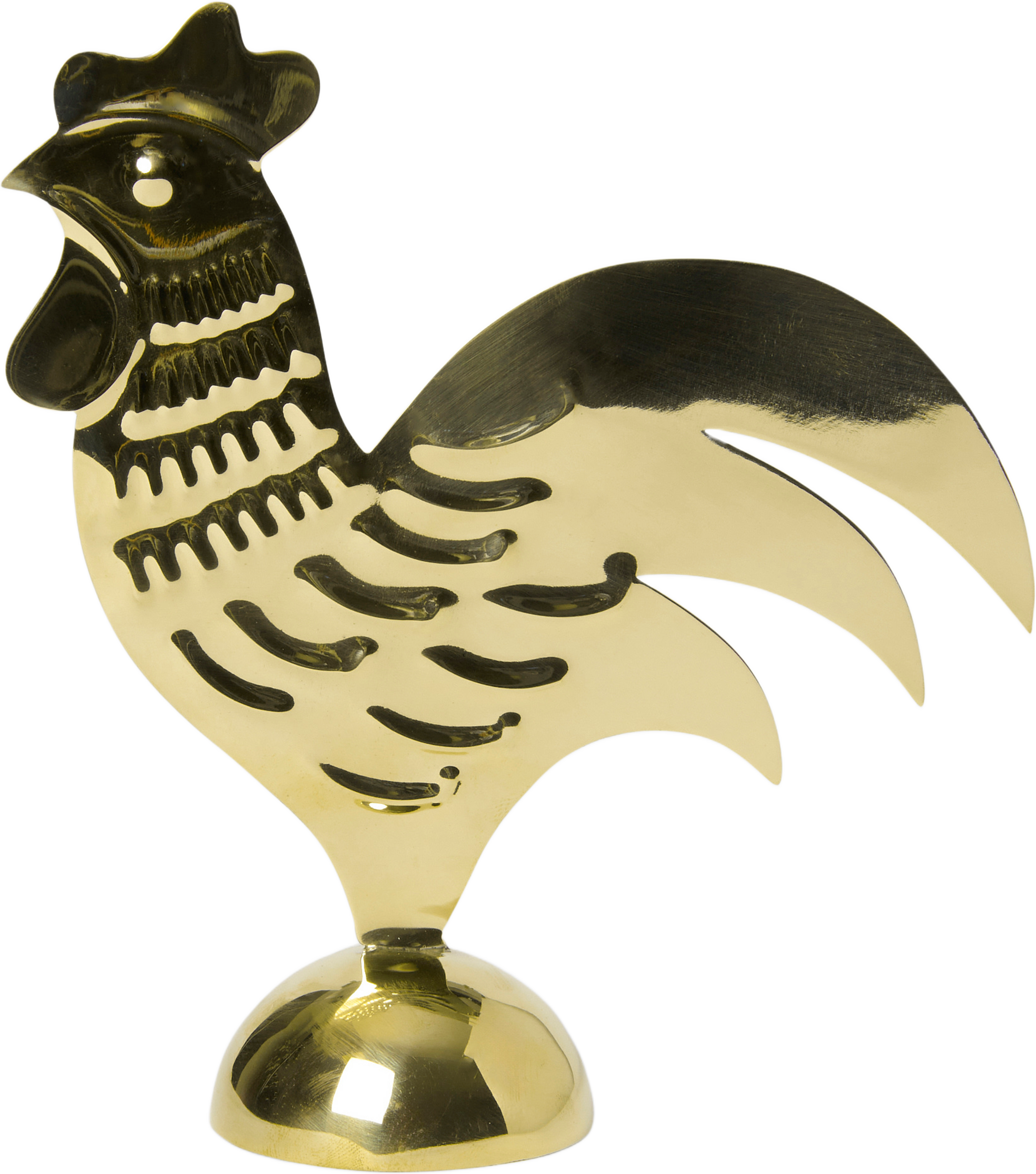 Påskdekoration ROOSTER, från Åhléns Home, i färgen Gold. Klicka för att öppna bilden i stort format