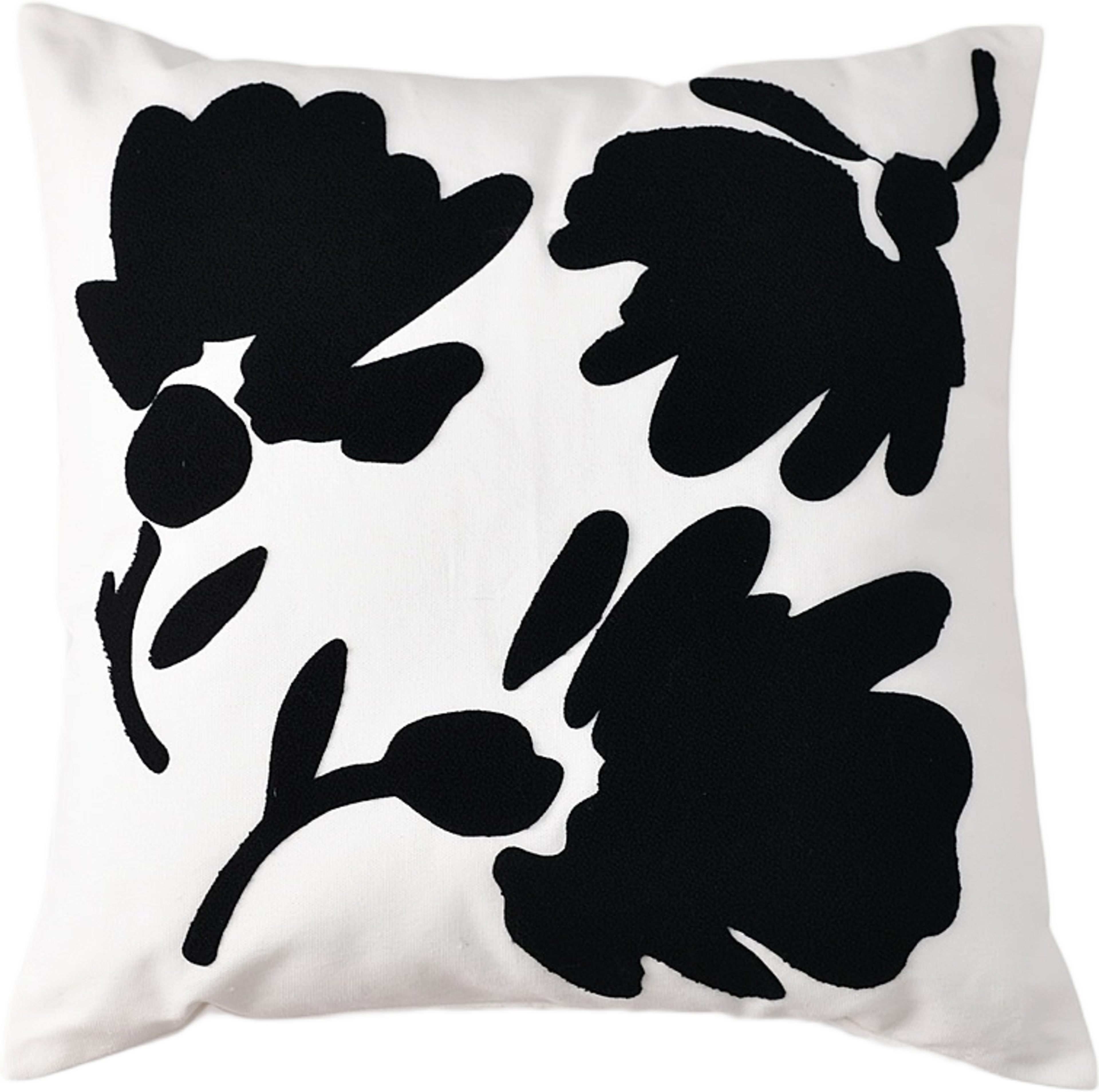 Kuddfodral AGNES 50x50 cm, från Åhléns Home, i färgen Off White/Black. Klicka för att öppna bilden i stort format