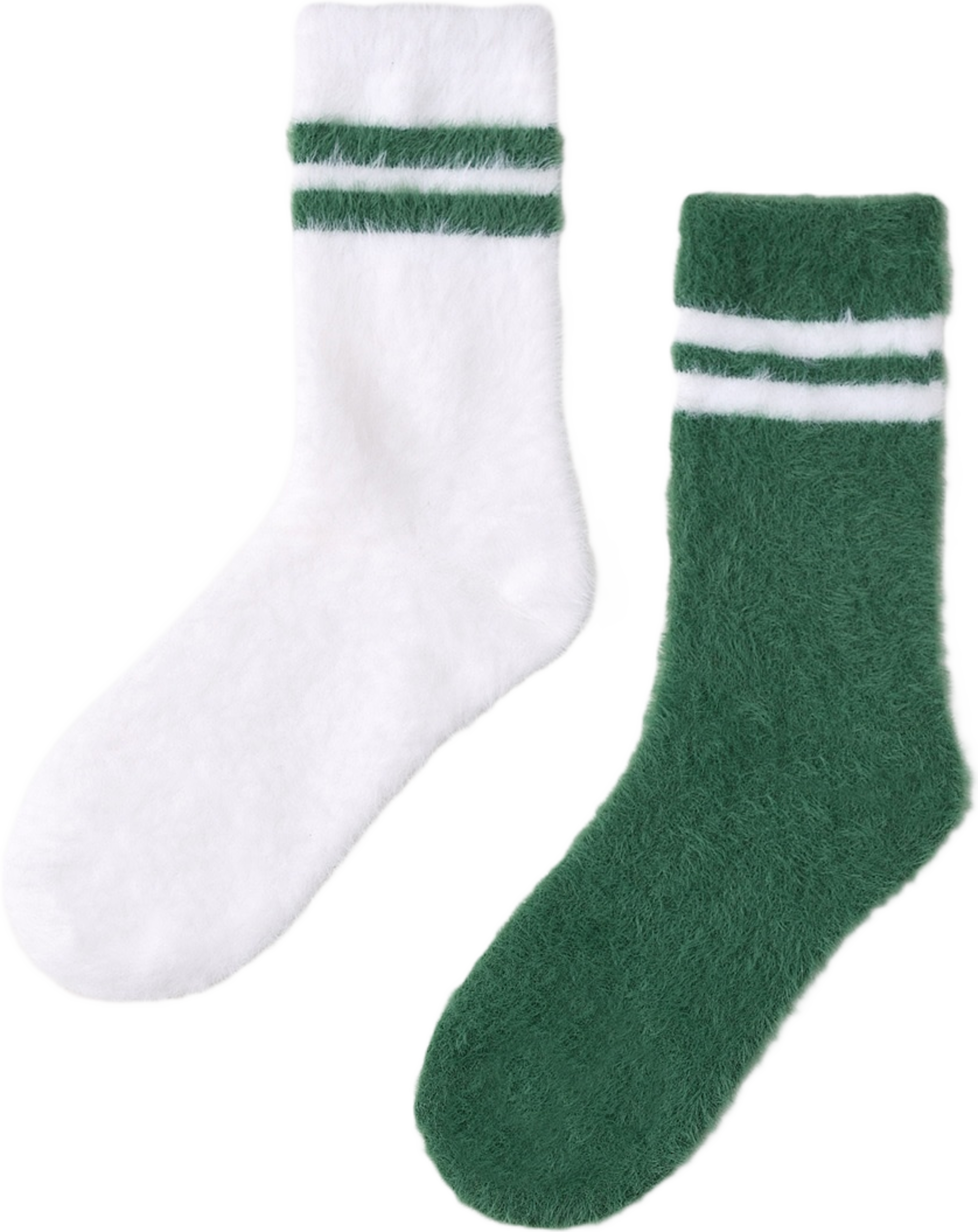 Lurviga strumpor, 2-pack, från Å KIDS, i färgen Green. Klicka för att öppna bilden i stort format