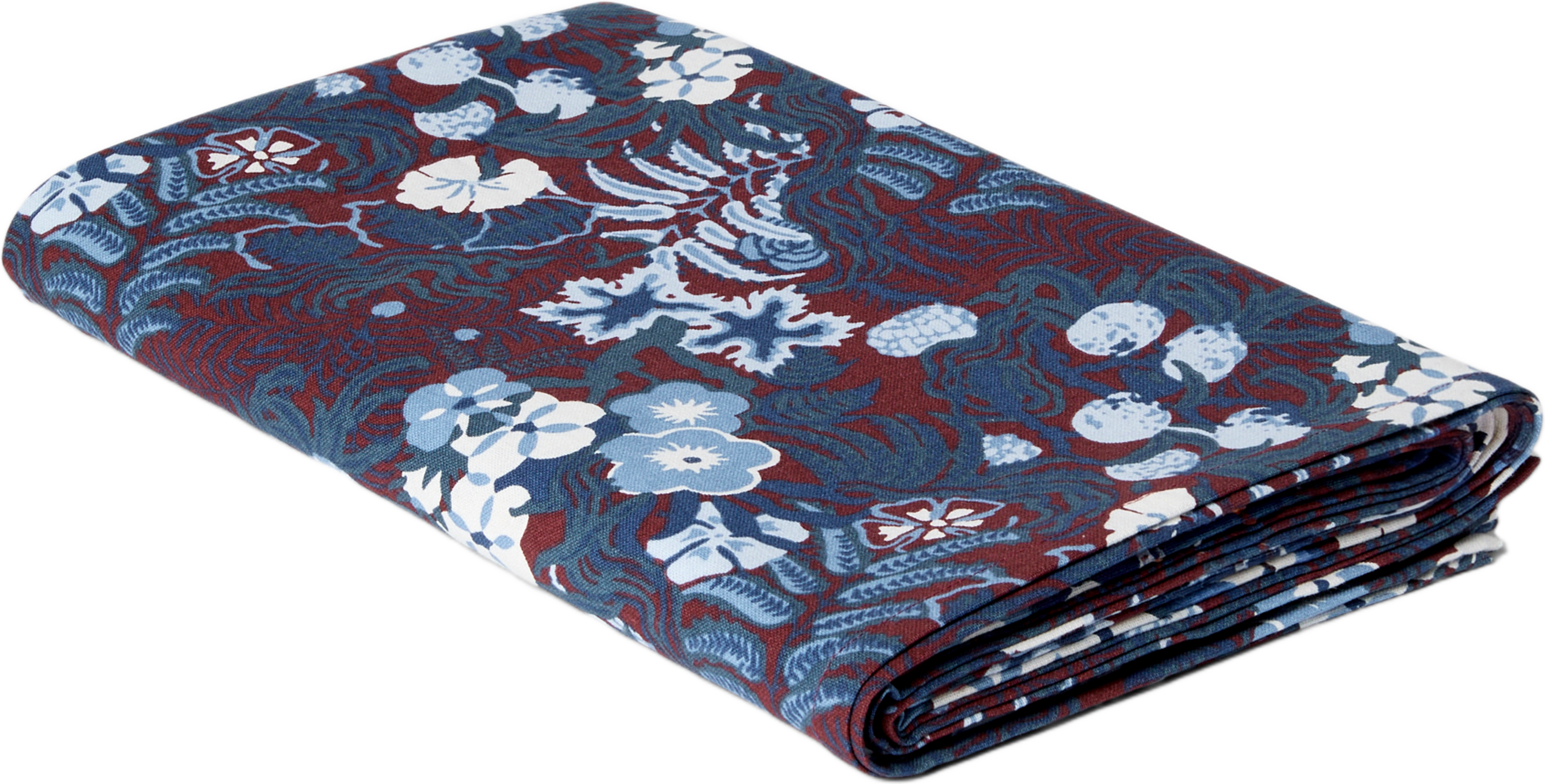 Bordsduk FLORETTE 145x250 cm, från Åhléns Home, i färgen Blue. Klicka för att öppna bilden i stort format