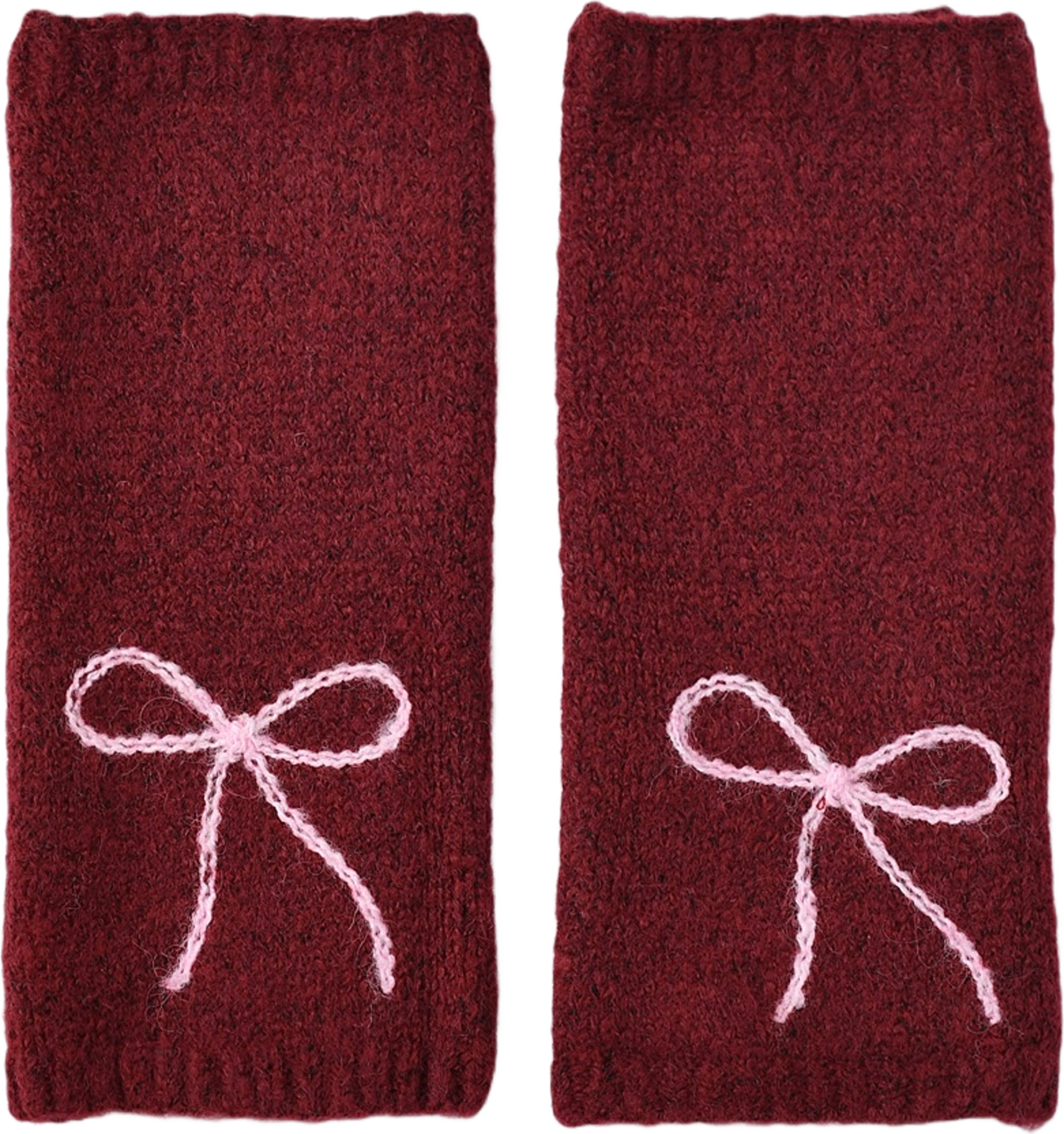 Handledsvärmare BEA, från Carin Wester, i färgen Wine Red. Klicka för att öppna bilden i stort format