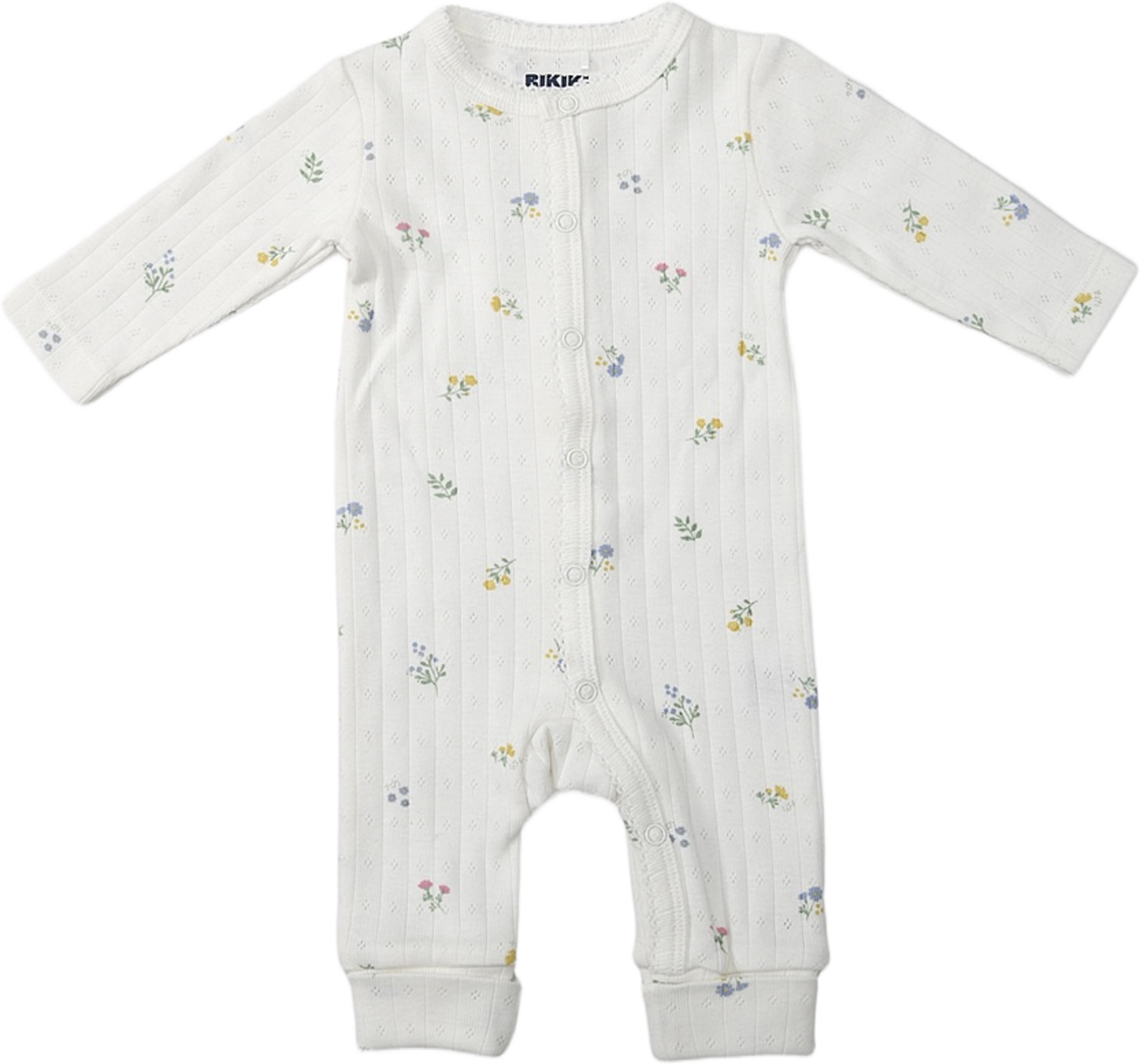 Pointellemönstrad pyjamas LUCY, från RIKIKI, i färgen Flower. Klicka för att öppna bilden i stort format