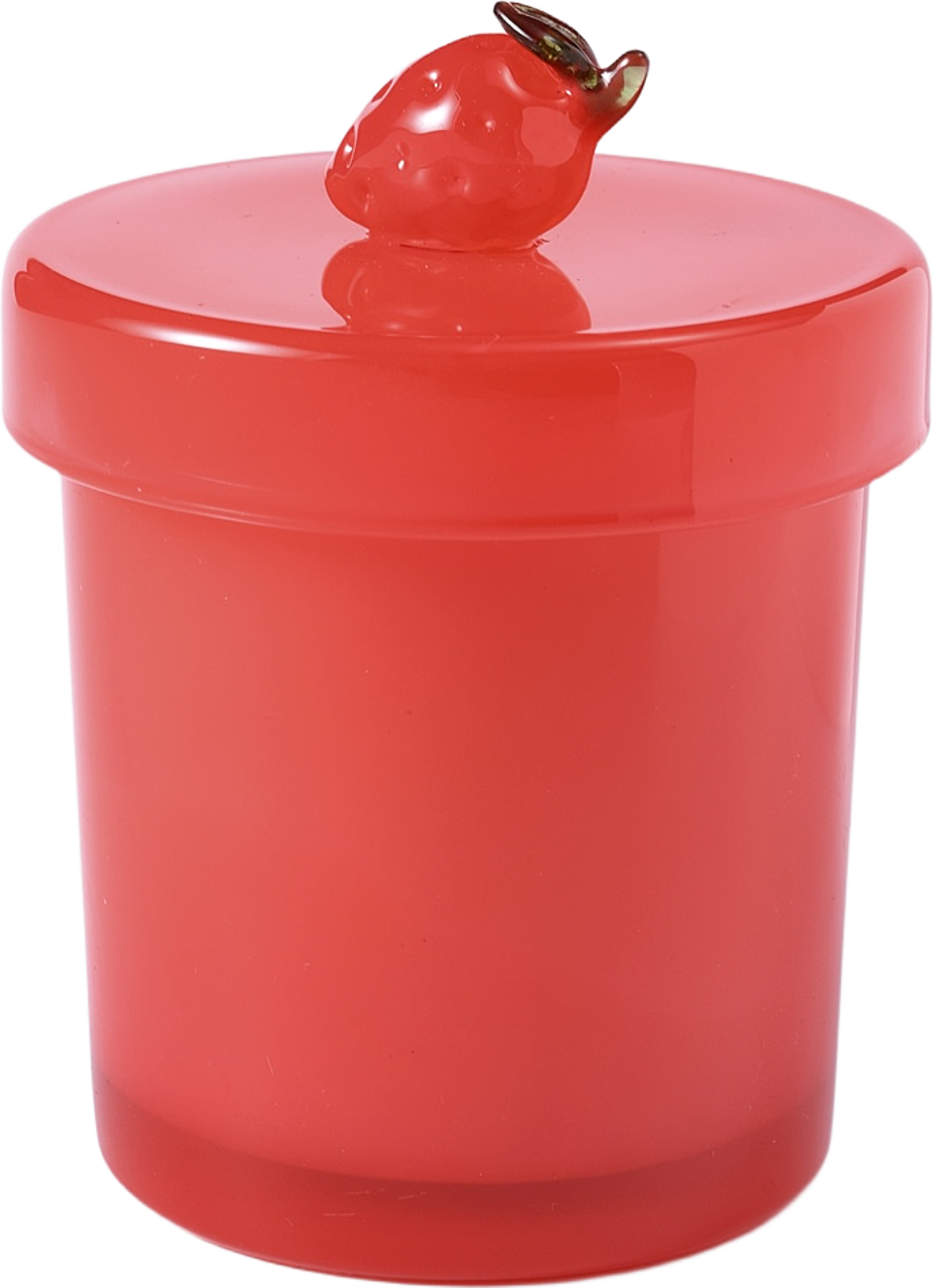 Doftljus FRUITY, från Åhléns Home, i färgen Red. Klicka för att öppna bilden i stort format