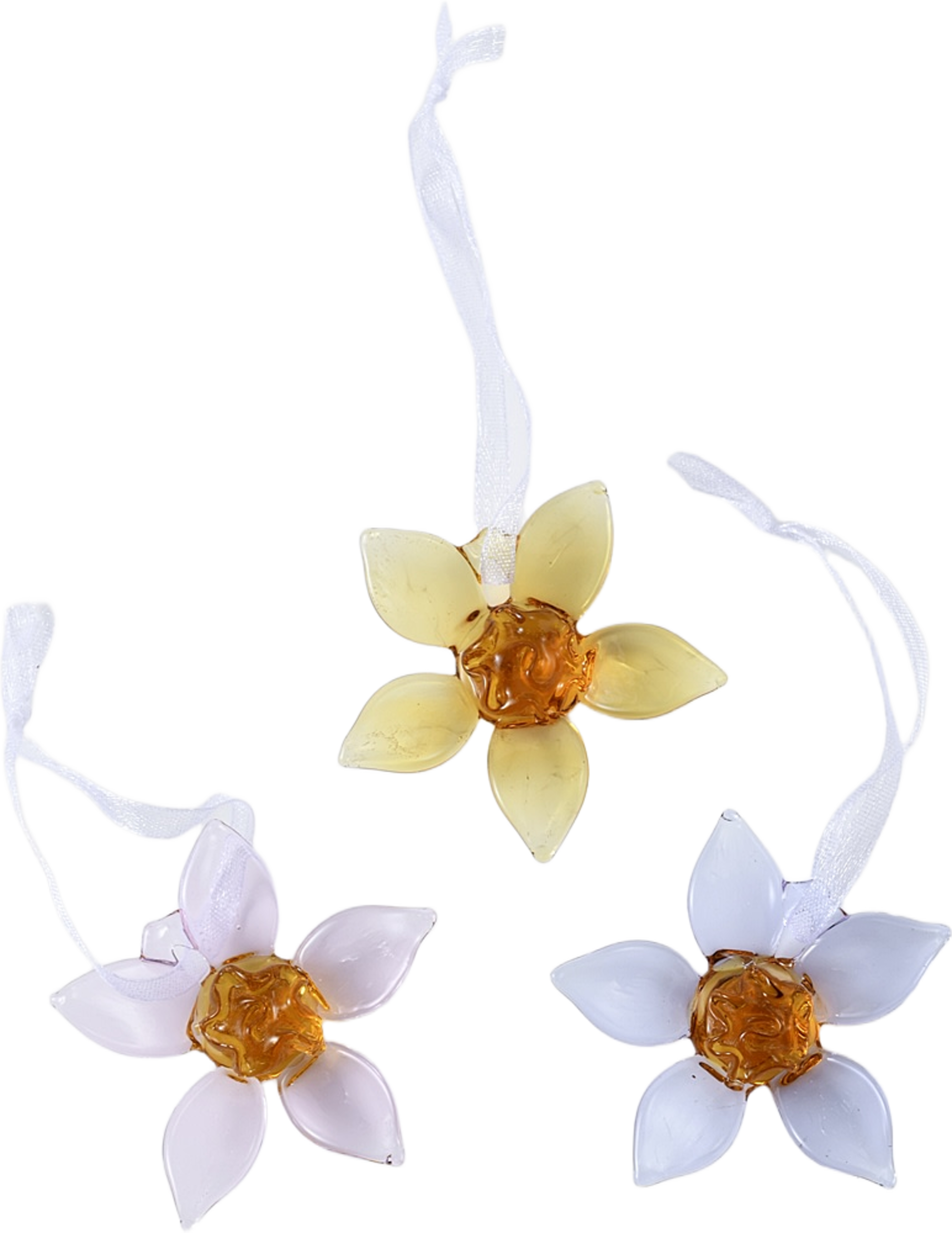 Påskhänge i glas DAFFODIL, 3-pack, från Åhléns Home, i färgen Multi Color. Klicka för att öppna bilden i stort format