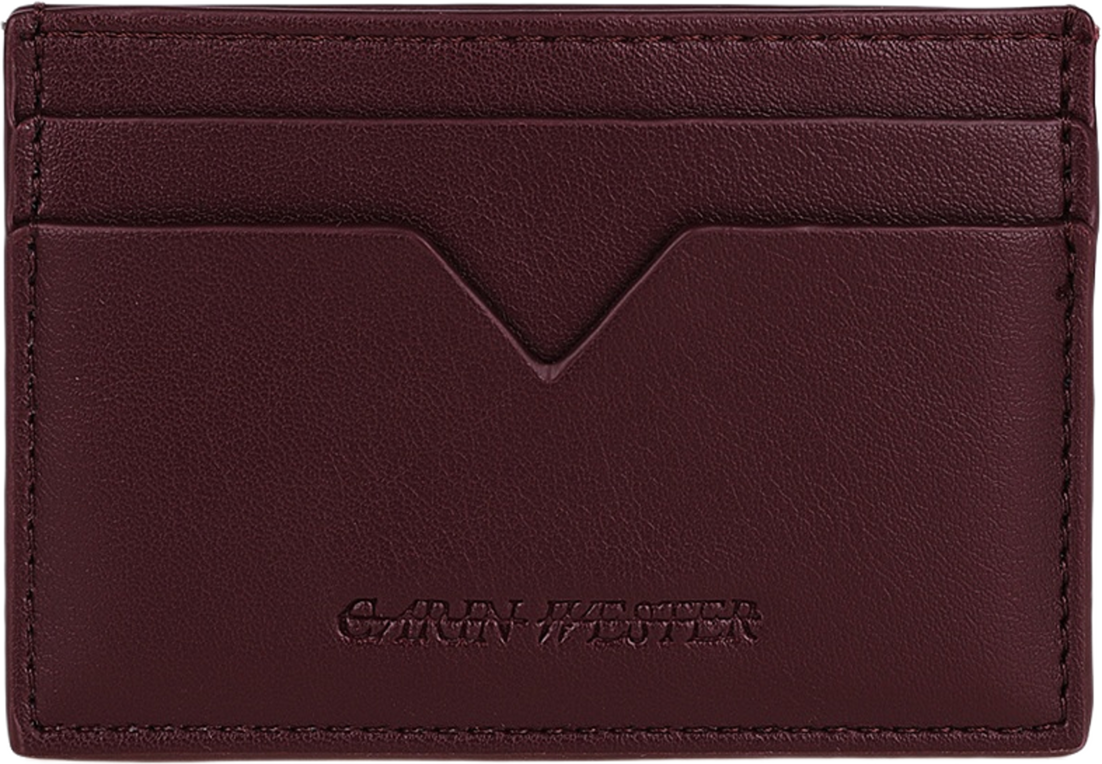 Korthållare CYNTHIA, från Carin Wester, i färgen Burgundy. Klicka för att öppna bilden i stort format