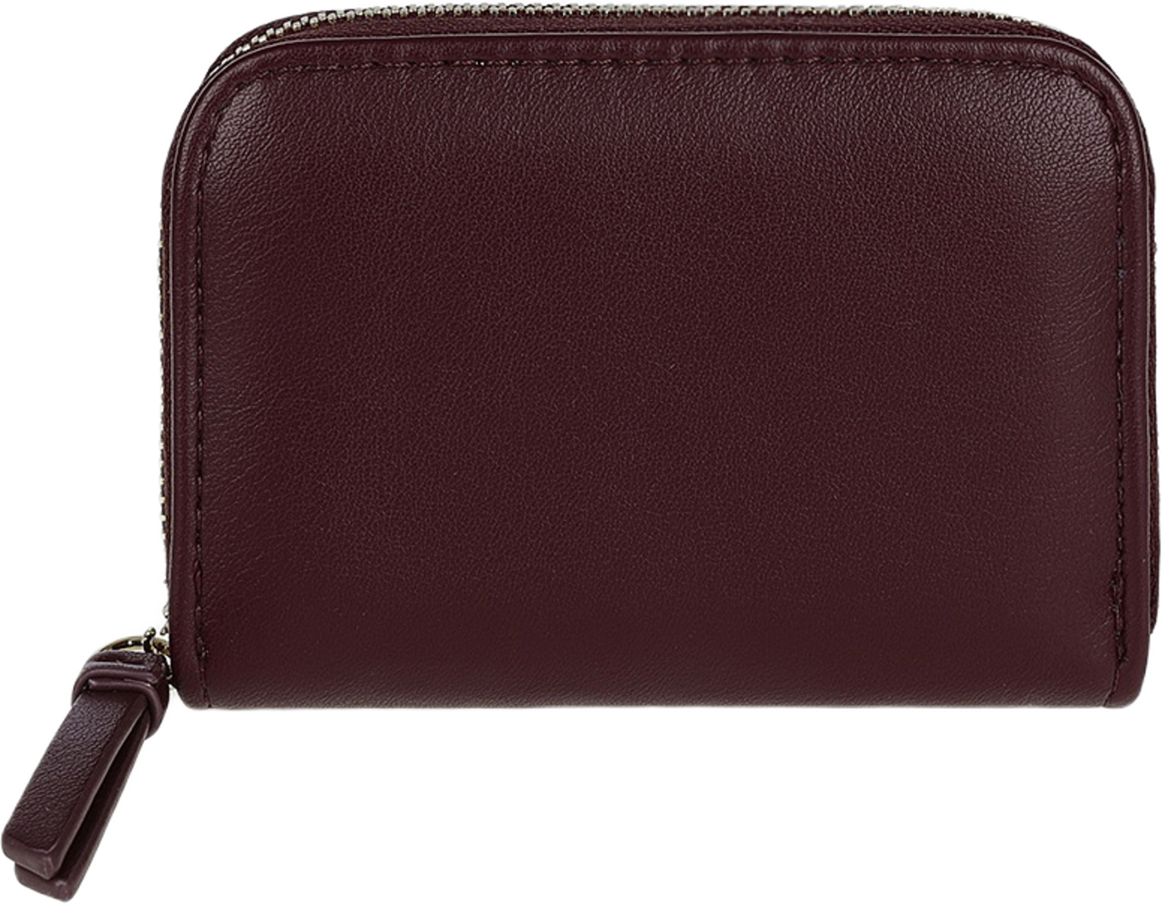 Plånbok med dragkedja LENA, från Åhléns, i färgen Burgundy. Klicka för att öppna bilden i stort format