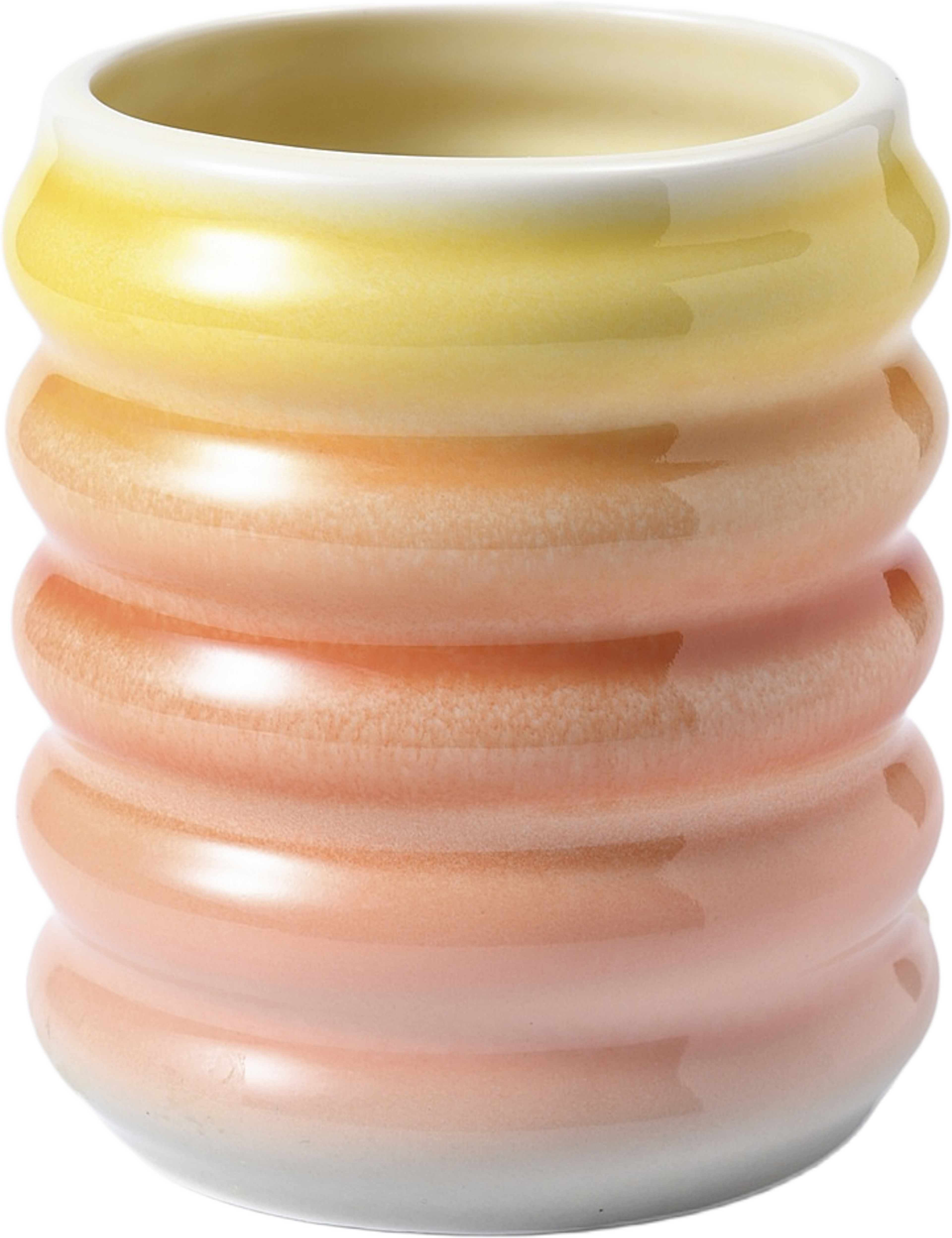 Mugg WAVY 35 cl, från Åhléns Home, i färgen Multi Yellow. Klicka för att öppna bilden i stort format
