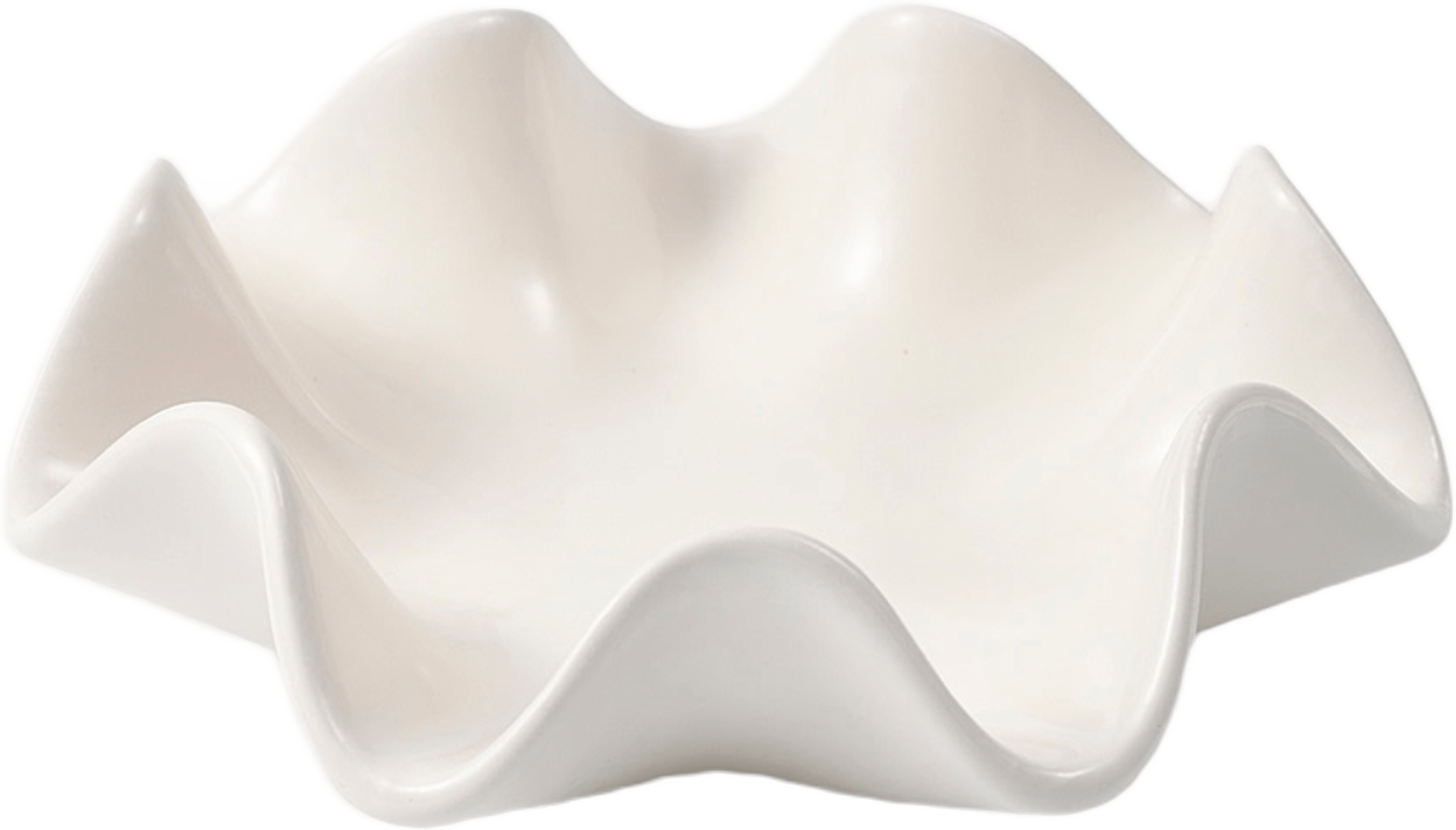 Skål WAVES 16 cm, från Åhléns Home, i färgen Offwhite. Klicka för att öppna bilden i stort format