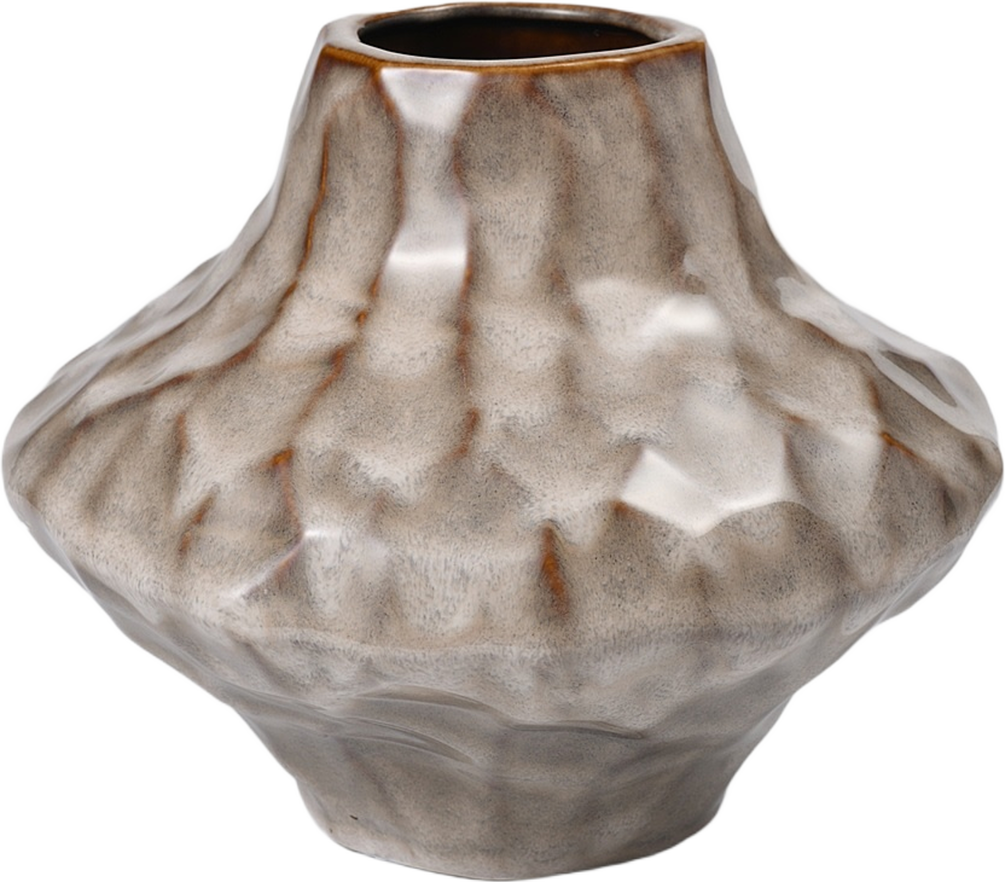 Vas i stengods BEA, från Åhléns Home, i färgen Beige. Klicka för att öppna bilden i stort format