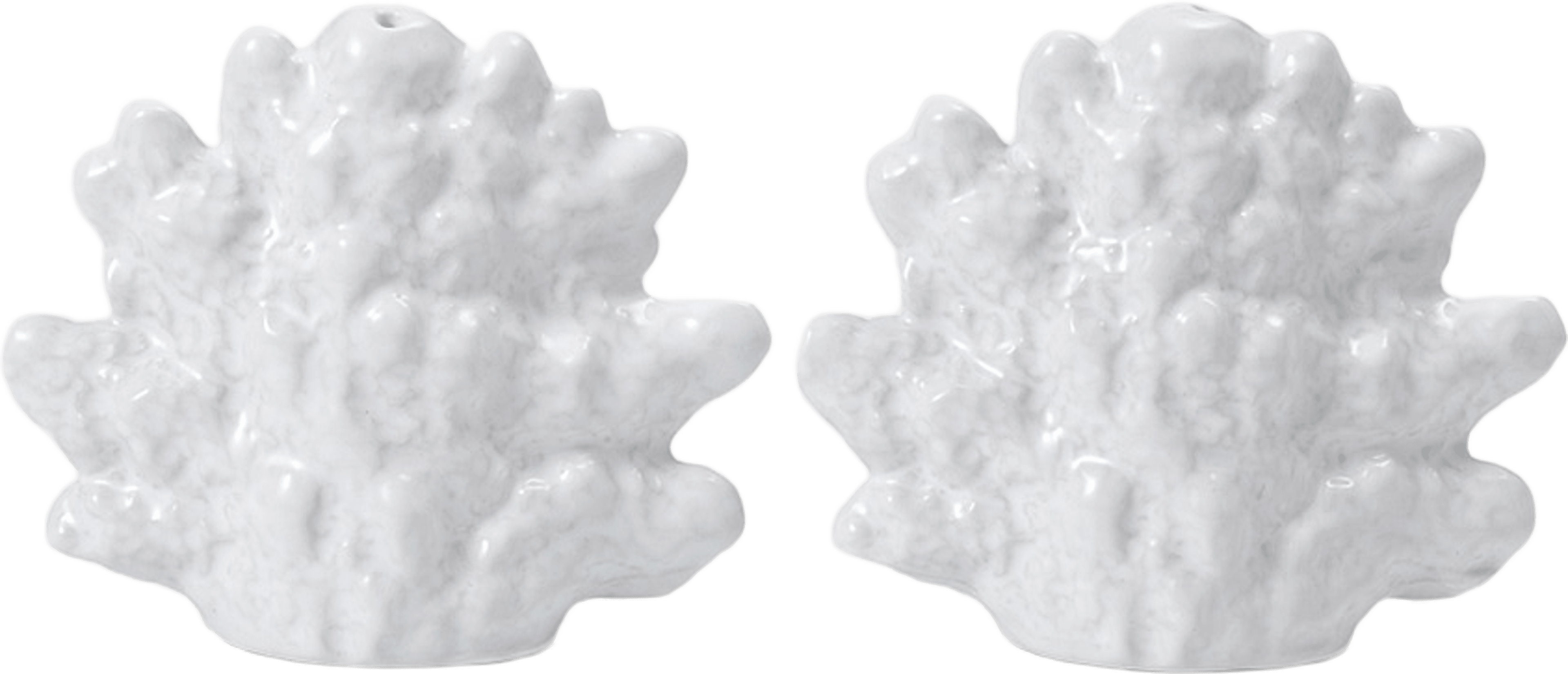 Salt- och pepparkar CORAL, från PORTOLINO LIVING, i färgen White. Klicka för att öppna bilden i stort format