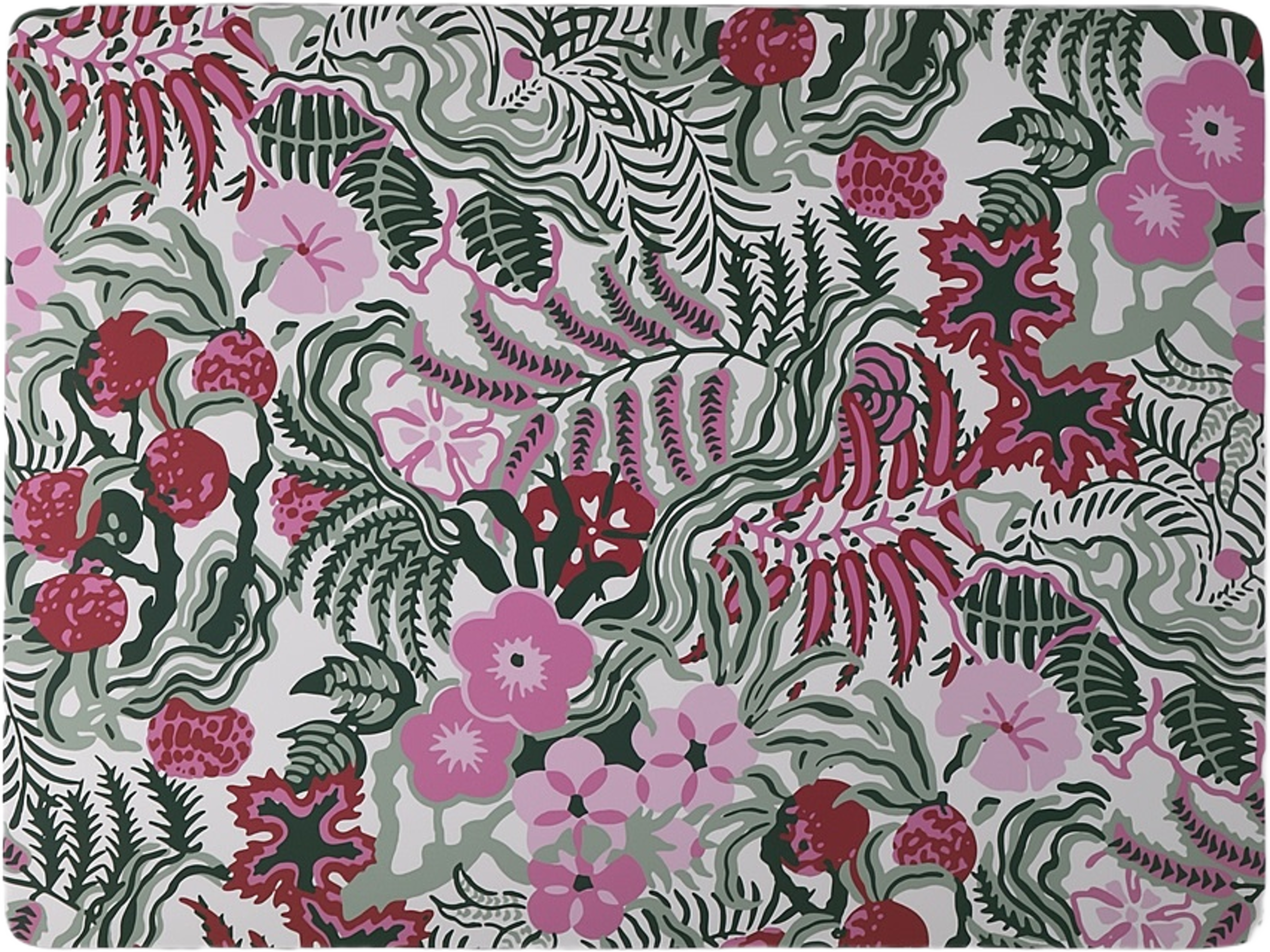 Bordstablett FLORETTE, från Åhléns Home, i färgen Multi Green. Klicka för att öppna bilden i stort format