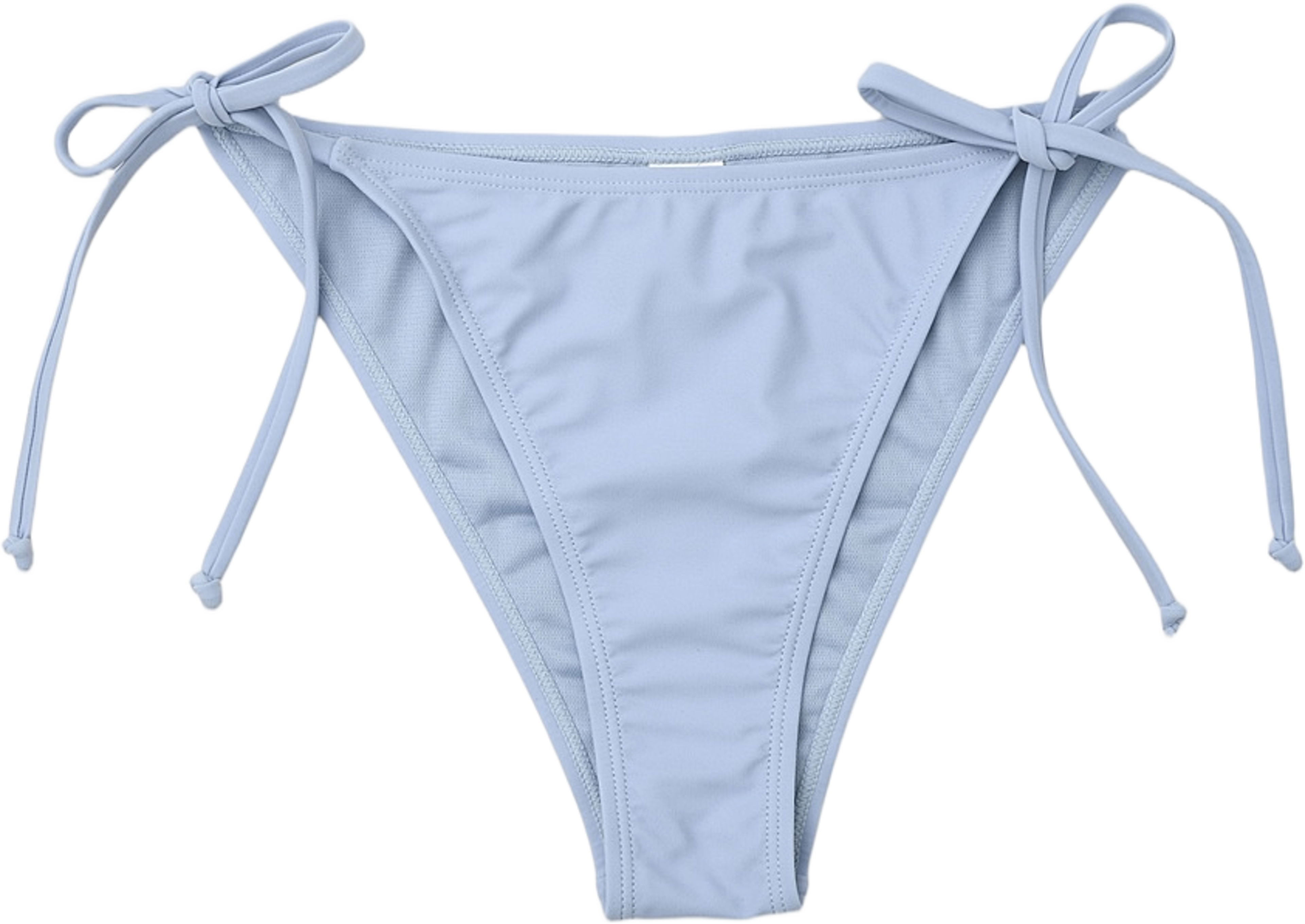 Bikinitrosa med knytband JULIA, från Å WOMAN, i färgen Light Blue. Klicka för att öppna bilden i stort format