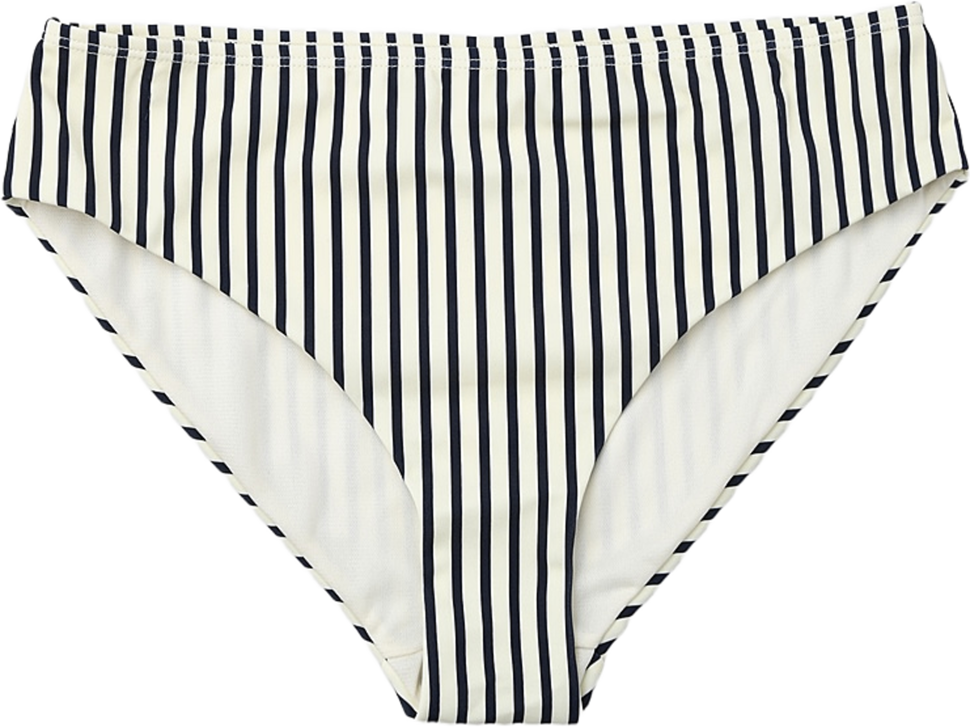 Bikinitrosa hipster NORA, från Å WOMAN, i färgen Navy Stripe. Klicka för att öppna bilden i stort format