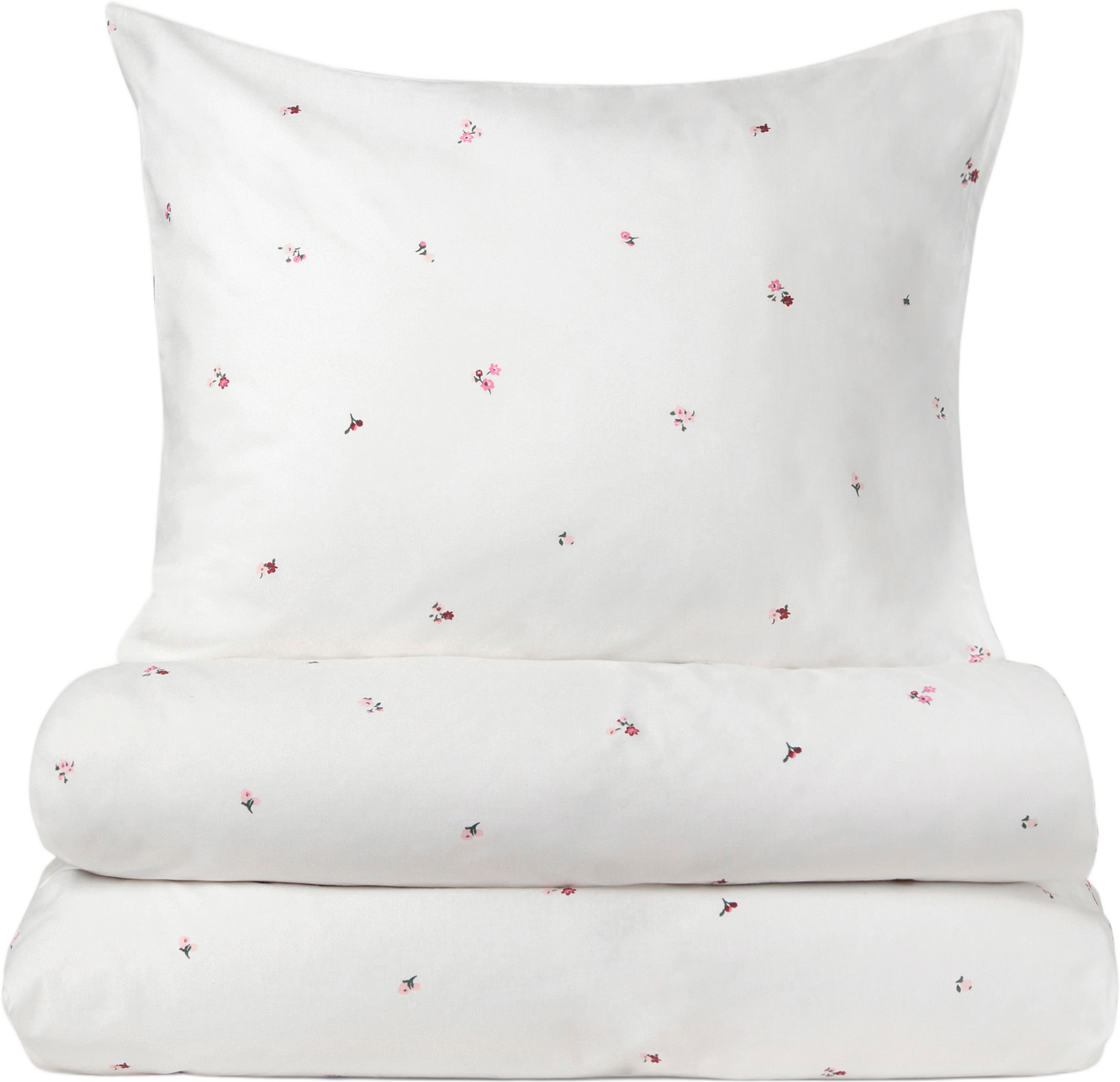 Bäddset RUBY 150x210 cm, från Åhléns Home, i färgen Pink Flower. Klicka för att öppna bilden i stort format