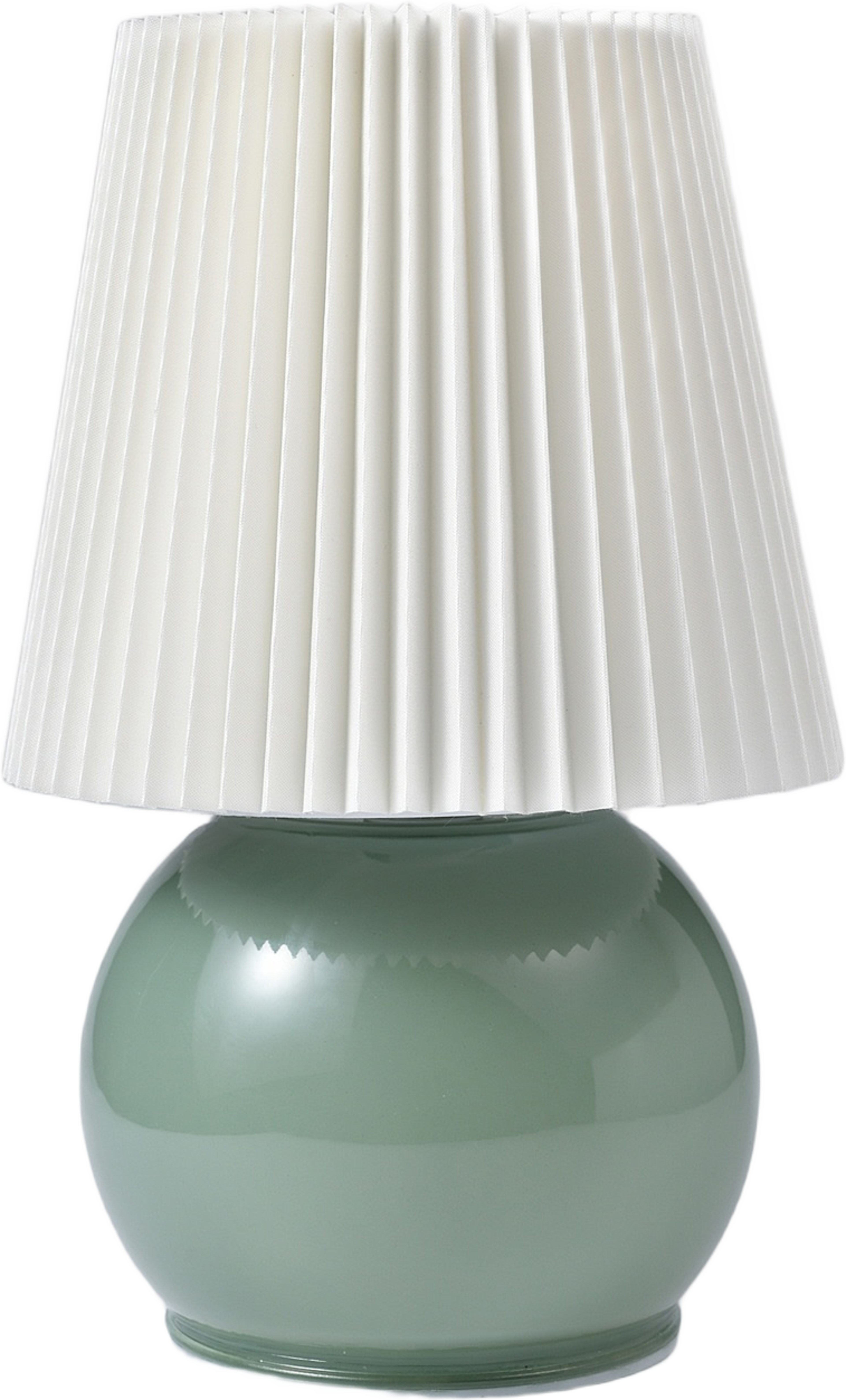 Bärbar lampa med timer CHLOE, från Åhléns Home, i färgen Green. Klicka för att öppna bilden i stort format