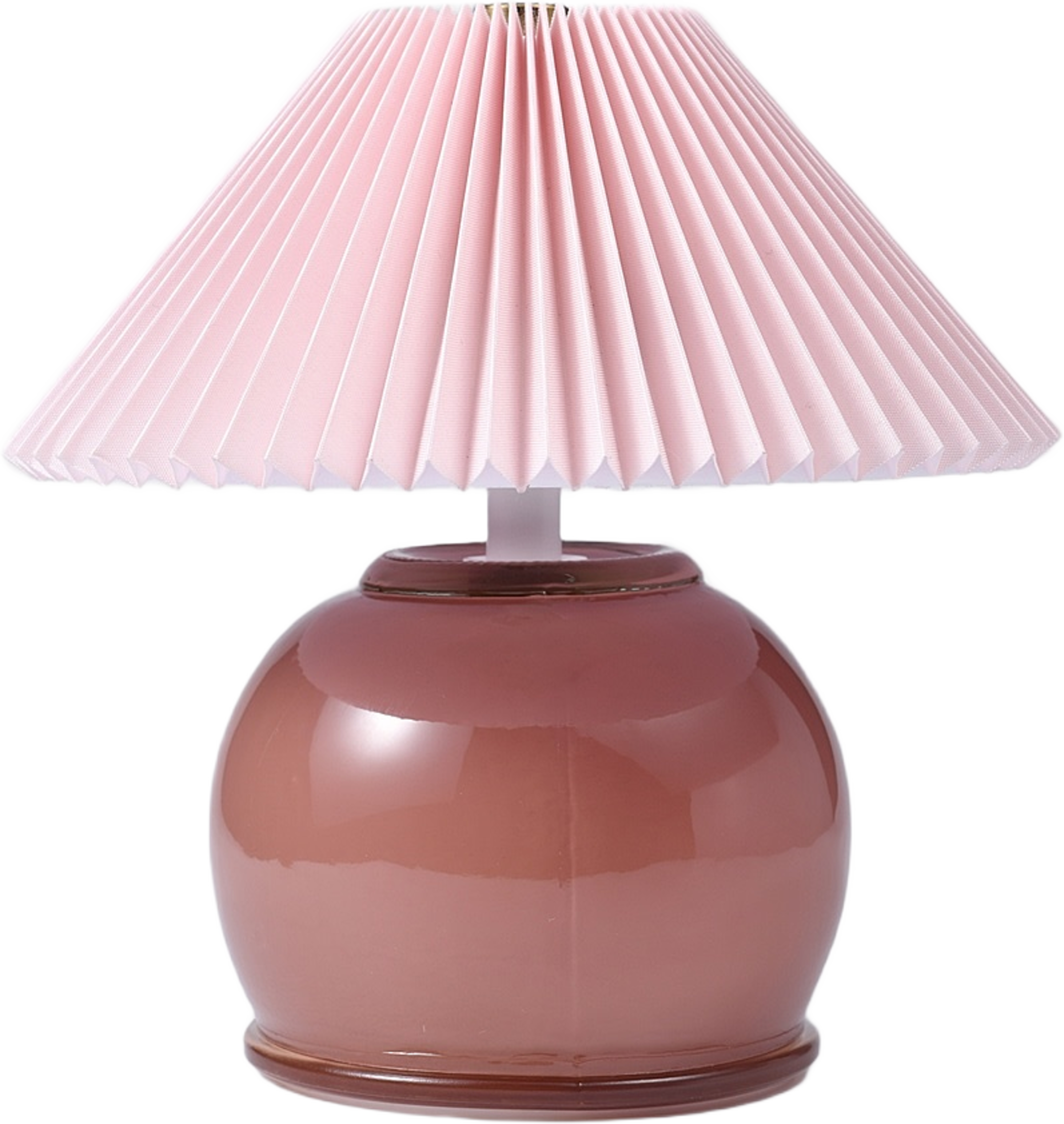 Bärbar lampa med timer LILOU, från Åhléns Home, i färgen Pink. Klicka för att öppna bilden i stort format