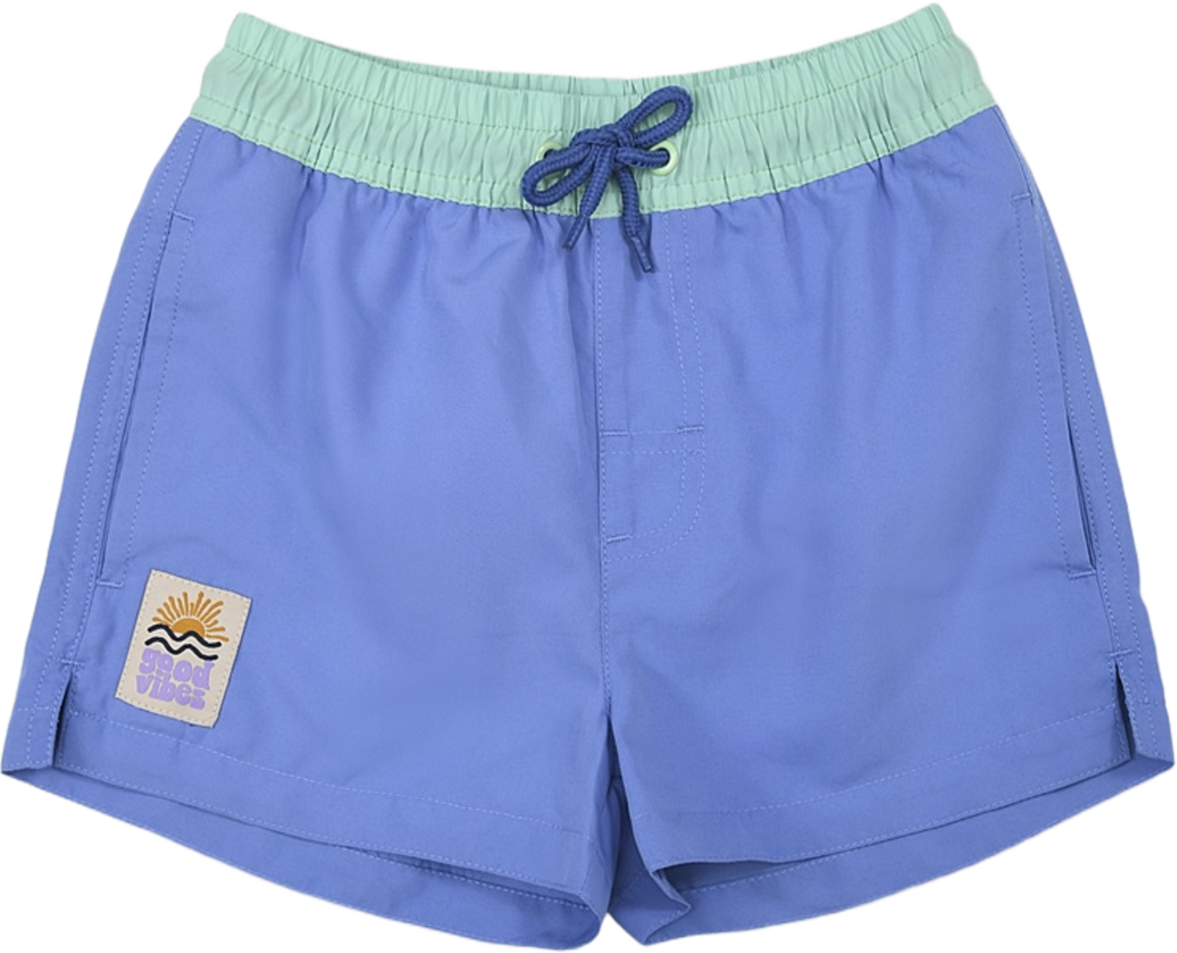 Badshorts TED, från RIKIKI, i färgen Block. Klicka för att öppna bilden i stort format