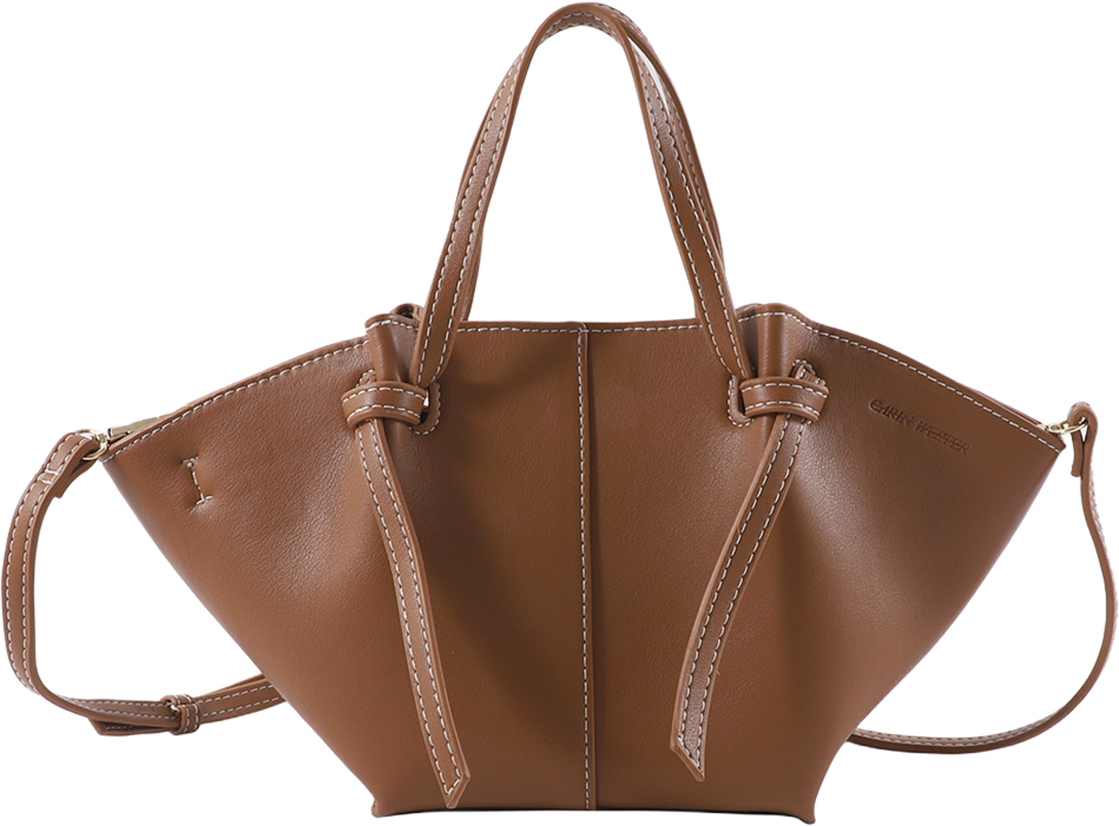 Crossbody SOPHIE, från Carin Wester, i färgen Cognac. Klicka för att öppna bilden i stort format