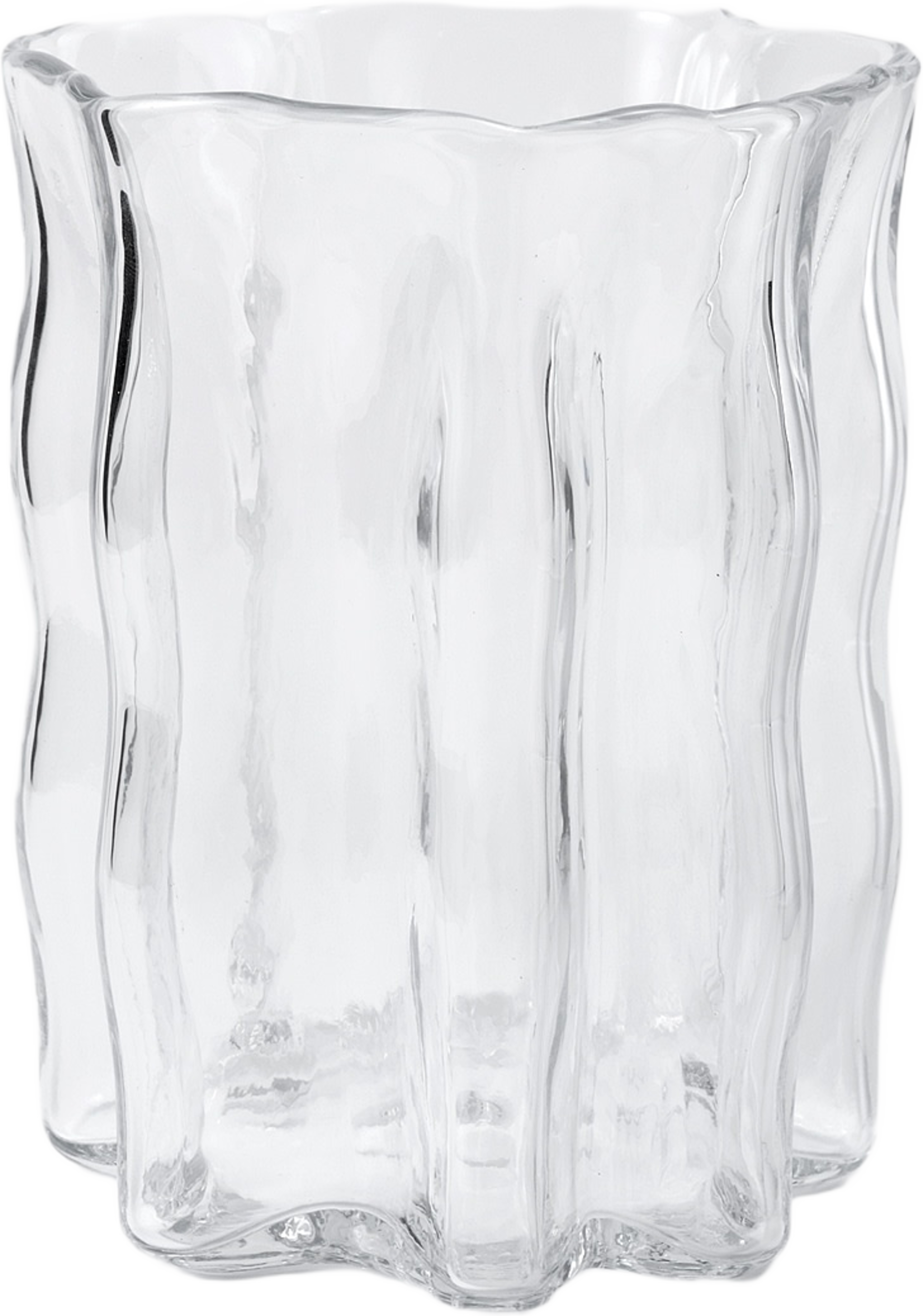 Cylindervas och ljuslykta LEIA 15 cm, från Åhléns Home, i färgen Clear. Klicka för att öppna bilden i stort format