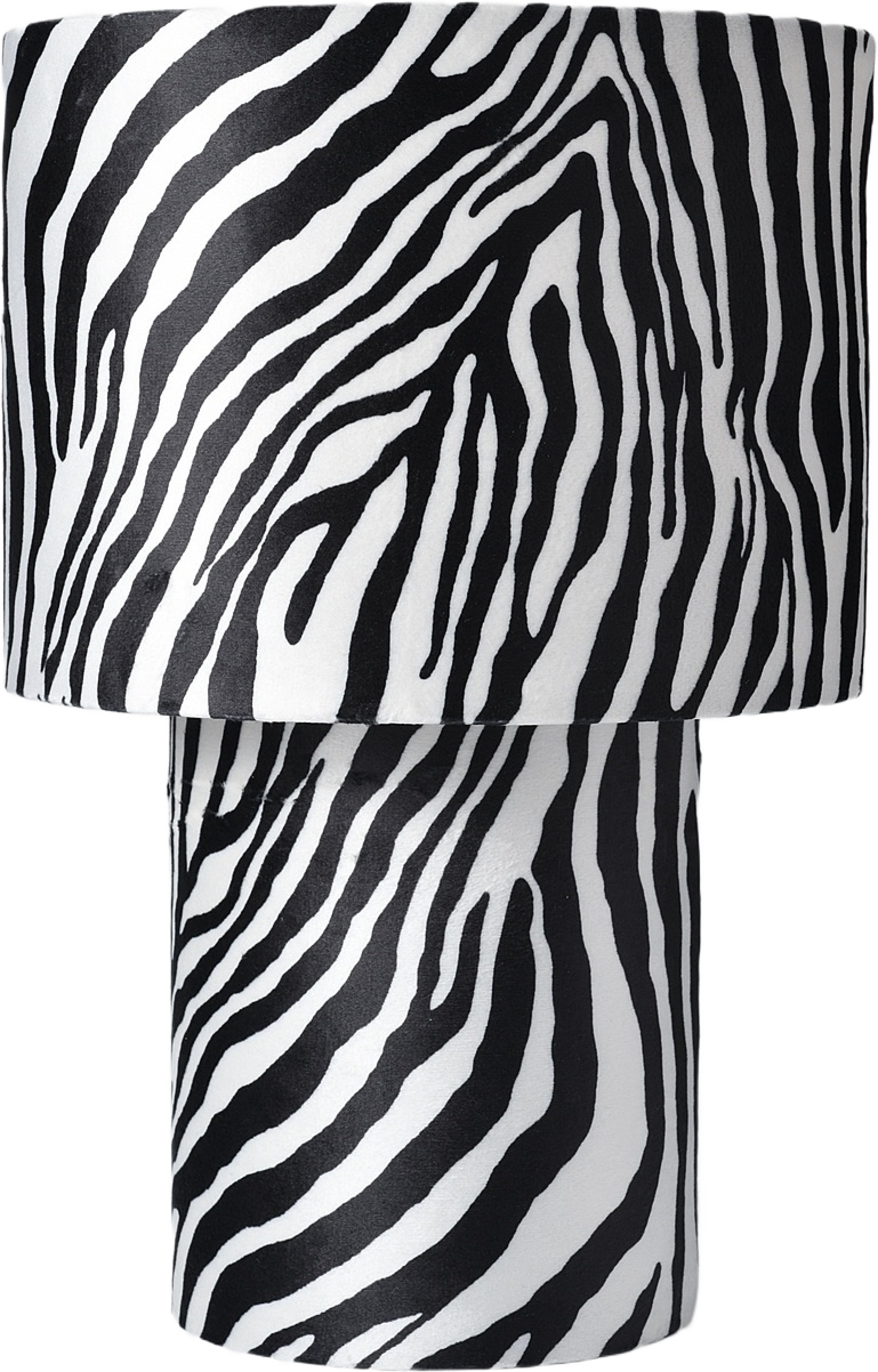 Bordslampa HANNE zebra, från Åhléns Home, i färgen White/Black. Klicka för att öppna bilden i stort format