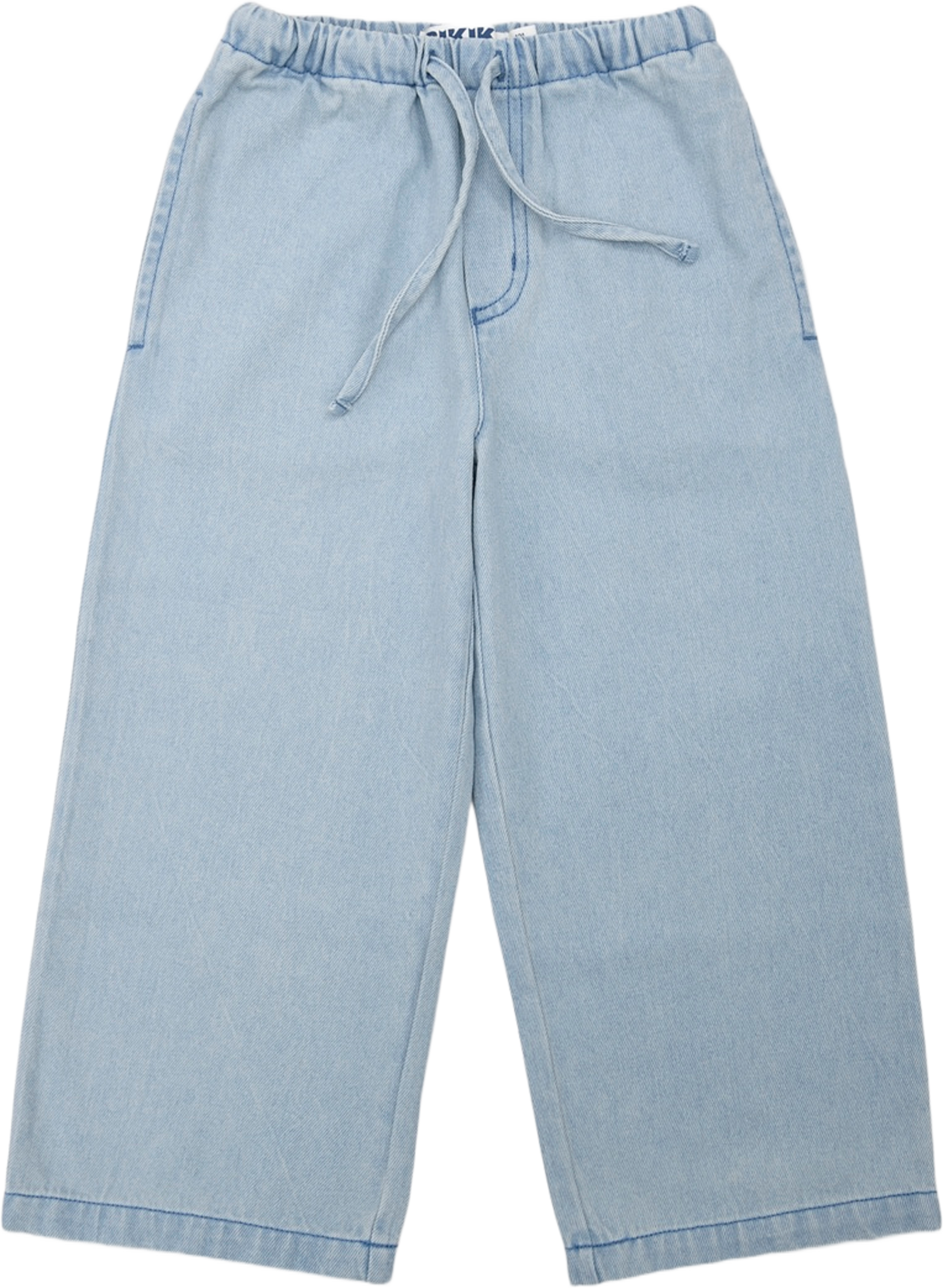 Vida pull-on denimbyxor VINNIE, från RIKIKI, i färgen Blue. Klicka för att öppna bilden i stort format