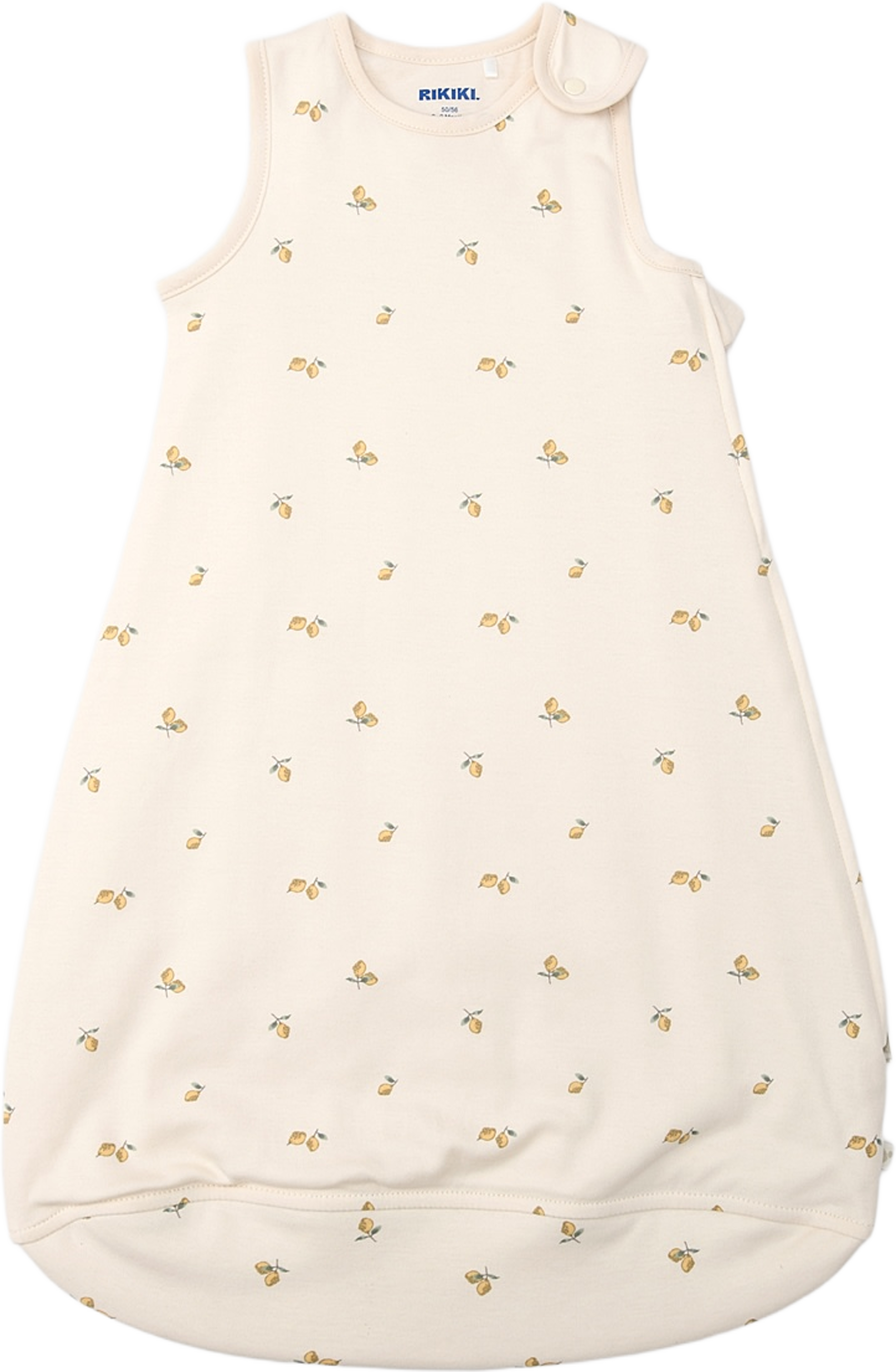 Vadderad sovpåse BON, från RIKIKI, i färgen Lemon. Klicka för att öppna bilden i stort format