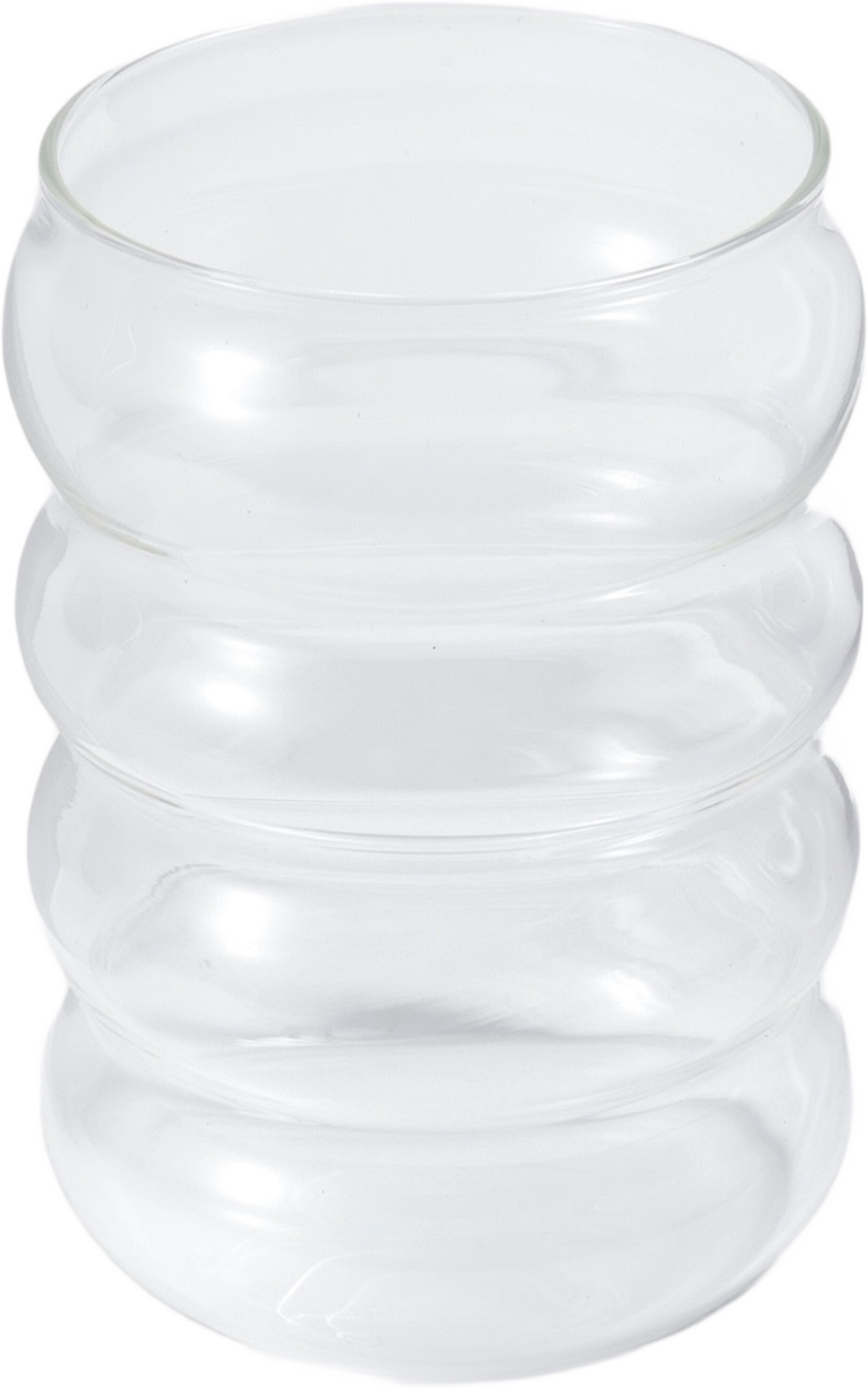 Tumbler WAVY 50 cl, från Åhléns Home, i färgen Clear. Klicka för att öppna bilden i stort format