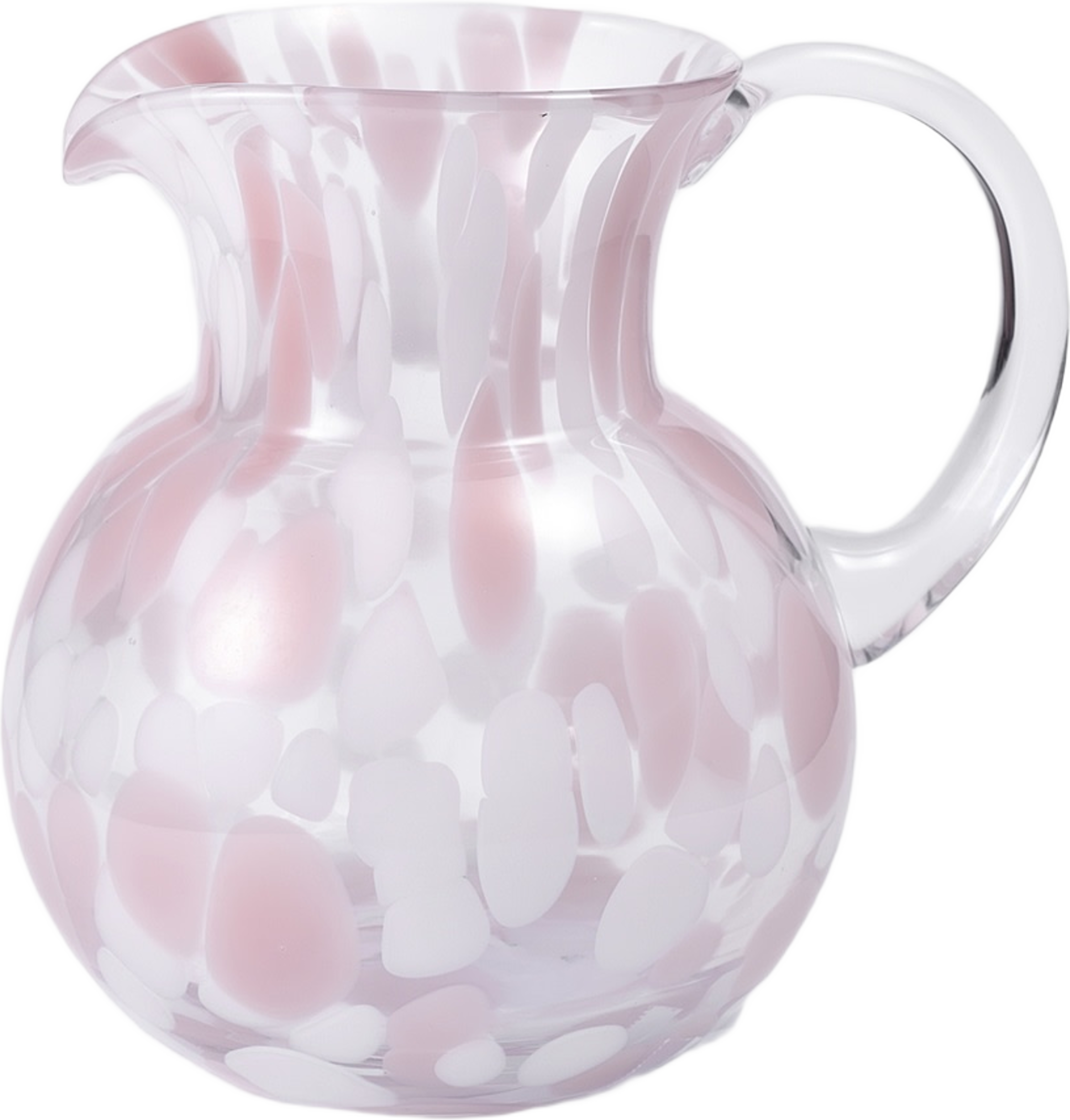 Glaskanna MIRA 1,5 L, från Åhléns Home, i färgen Pink. Klicka för att öppna bilden i stort format