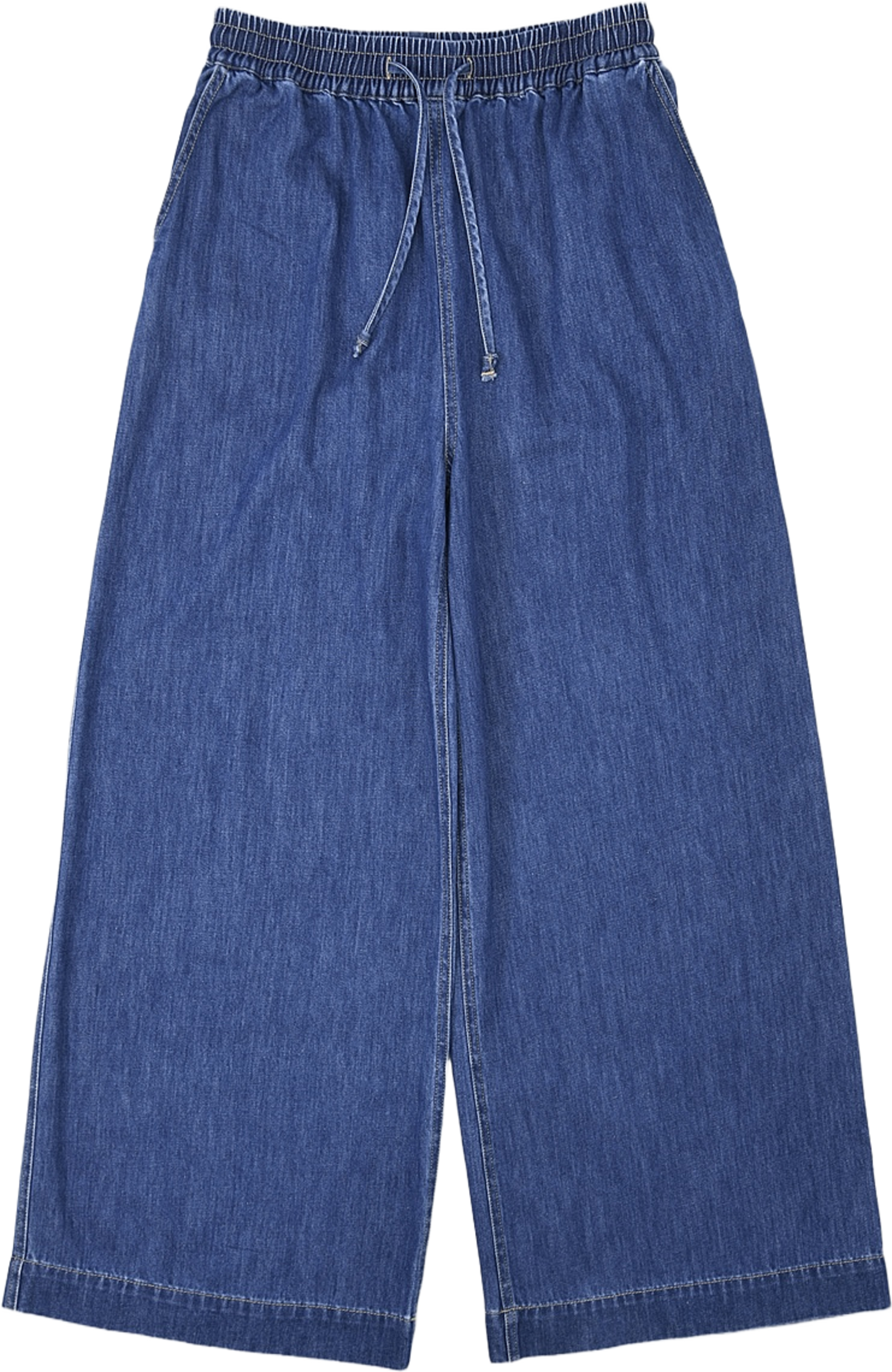 Denimbyxor IVELINE, från Carin Wester, i färgen Mid Blue Denim. Klicka för att öppna bilden i stort format