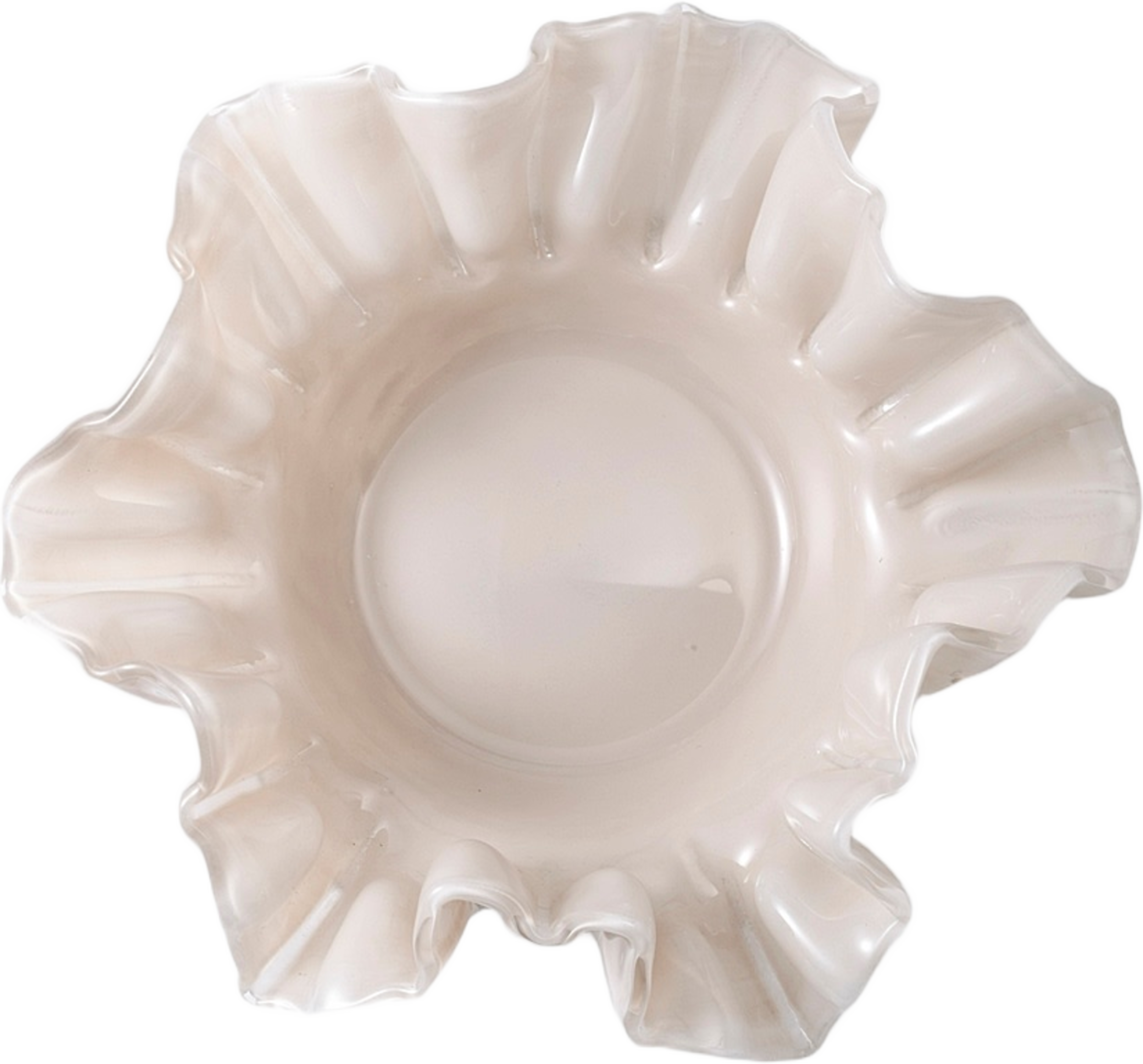 Förvaringsskål WAVY, från Åhléns Home, i färgen Offwhite. Klicka för att öppna bilden i stort format