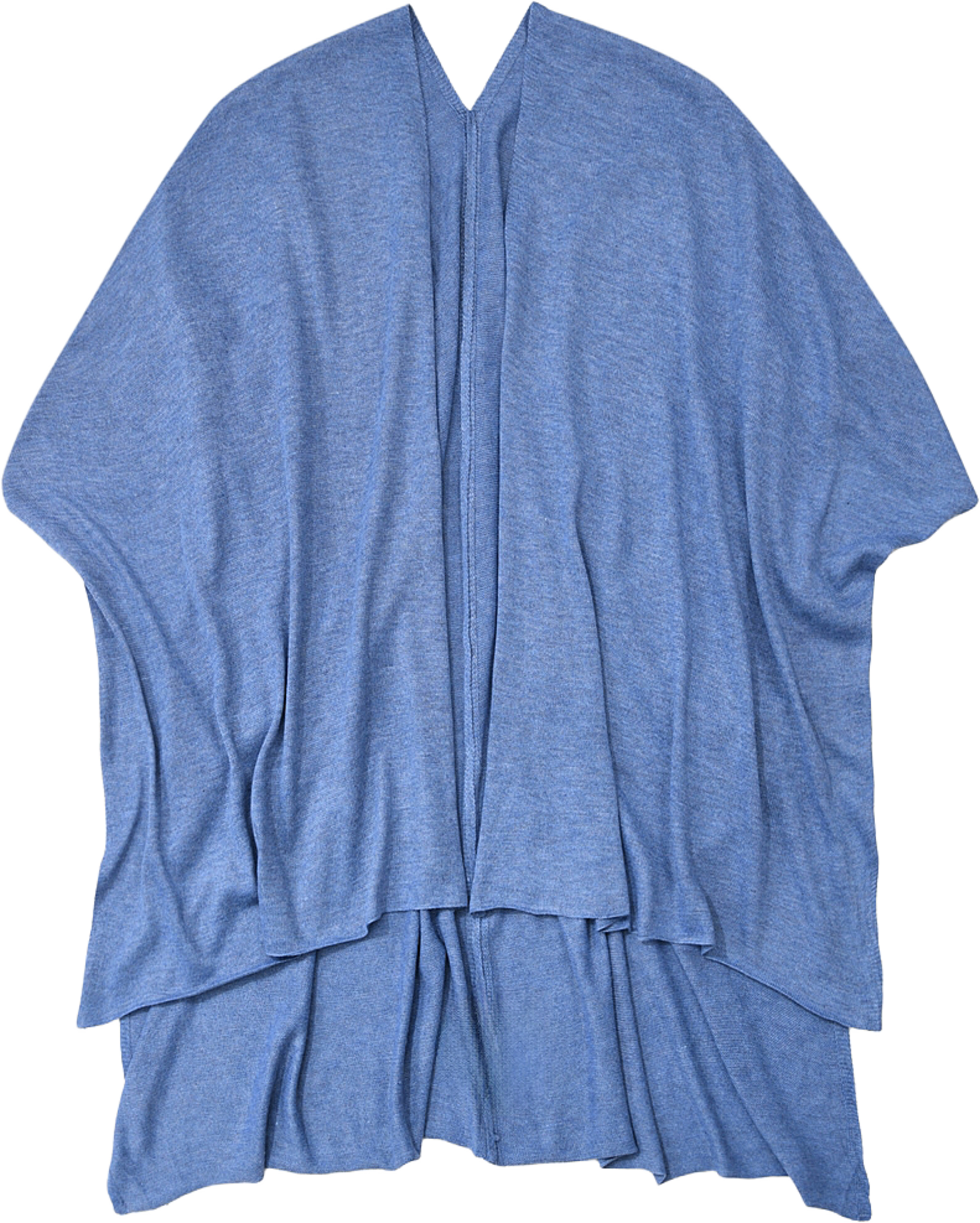 Poncho REGINA, från Å WOMAN, i färgen Blue. Klicka för att öppna bilden i stort format