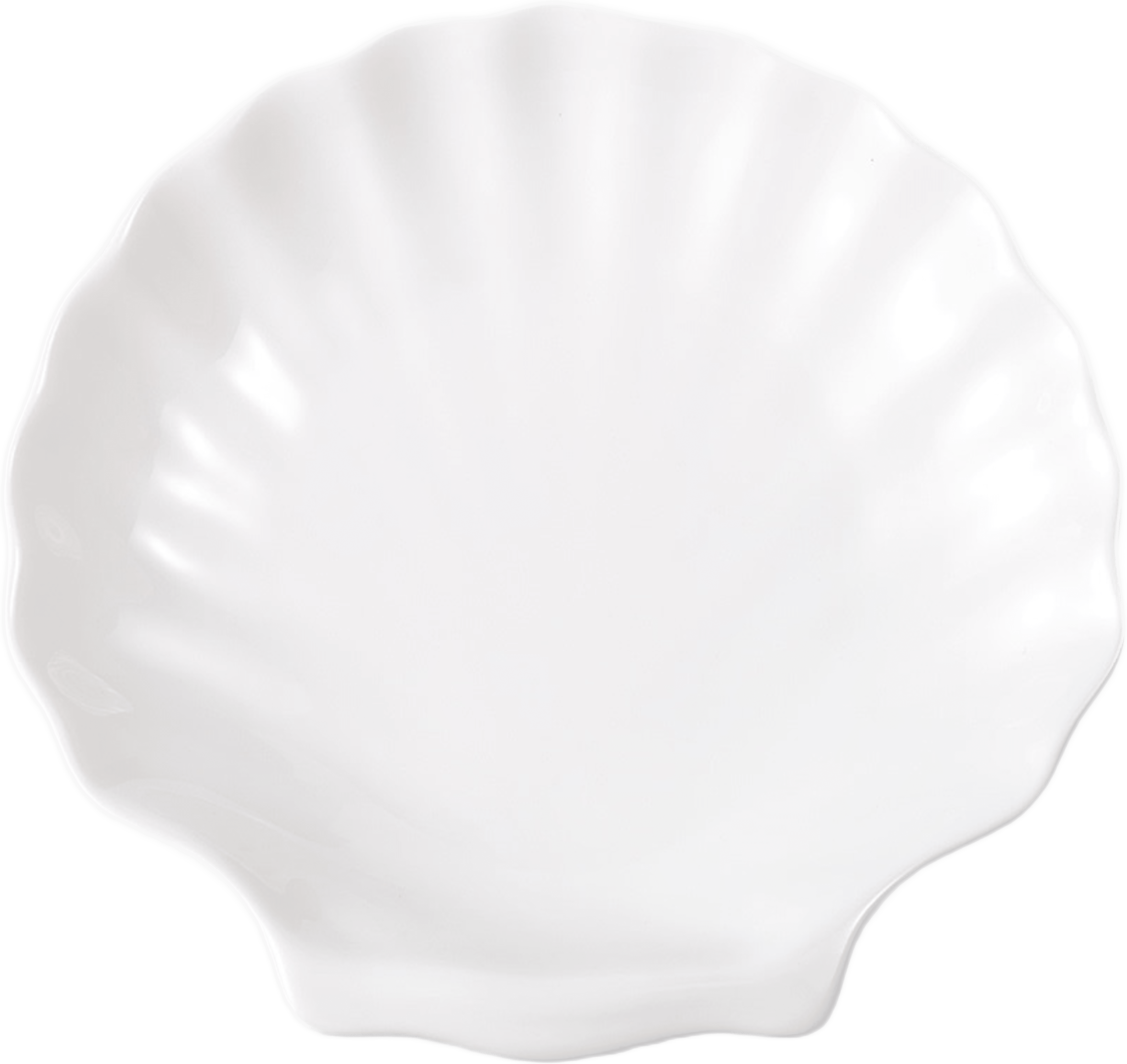 Assiett SHELL 15 cm, från Åhléns Home, i färgen White. Klicka för att öppna bilden i stort format