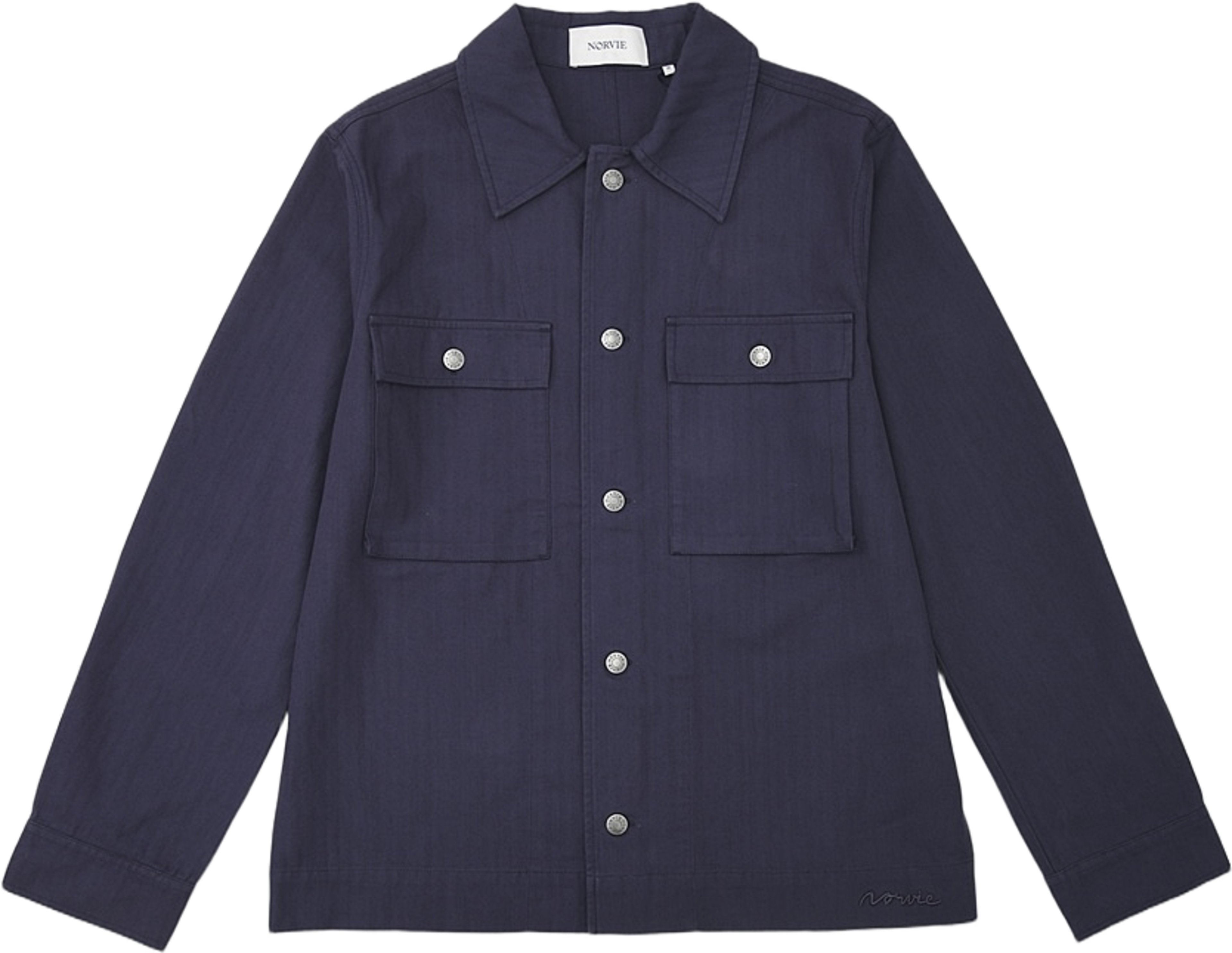 Overshirt FLORENCE, från NORVIE, i färgen Blue. Klicka för att öppna bilden i stort format